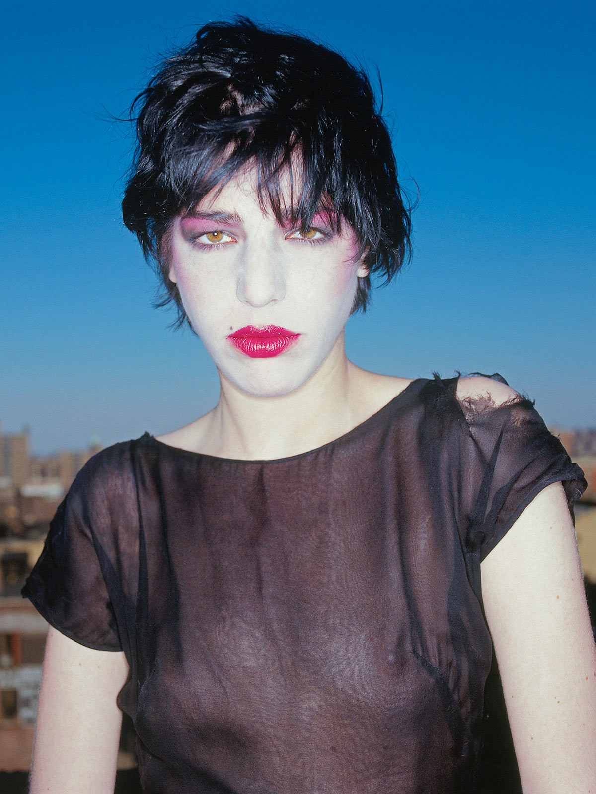 This is the New York skyline circa 1980