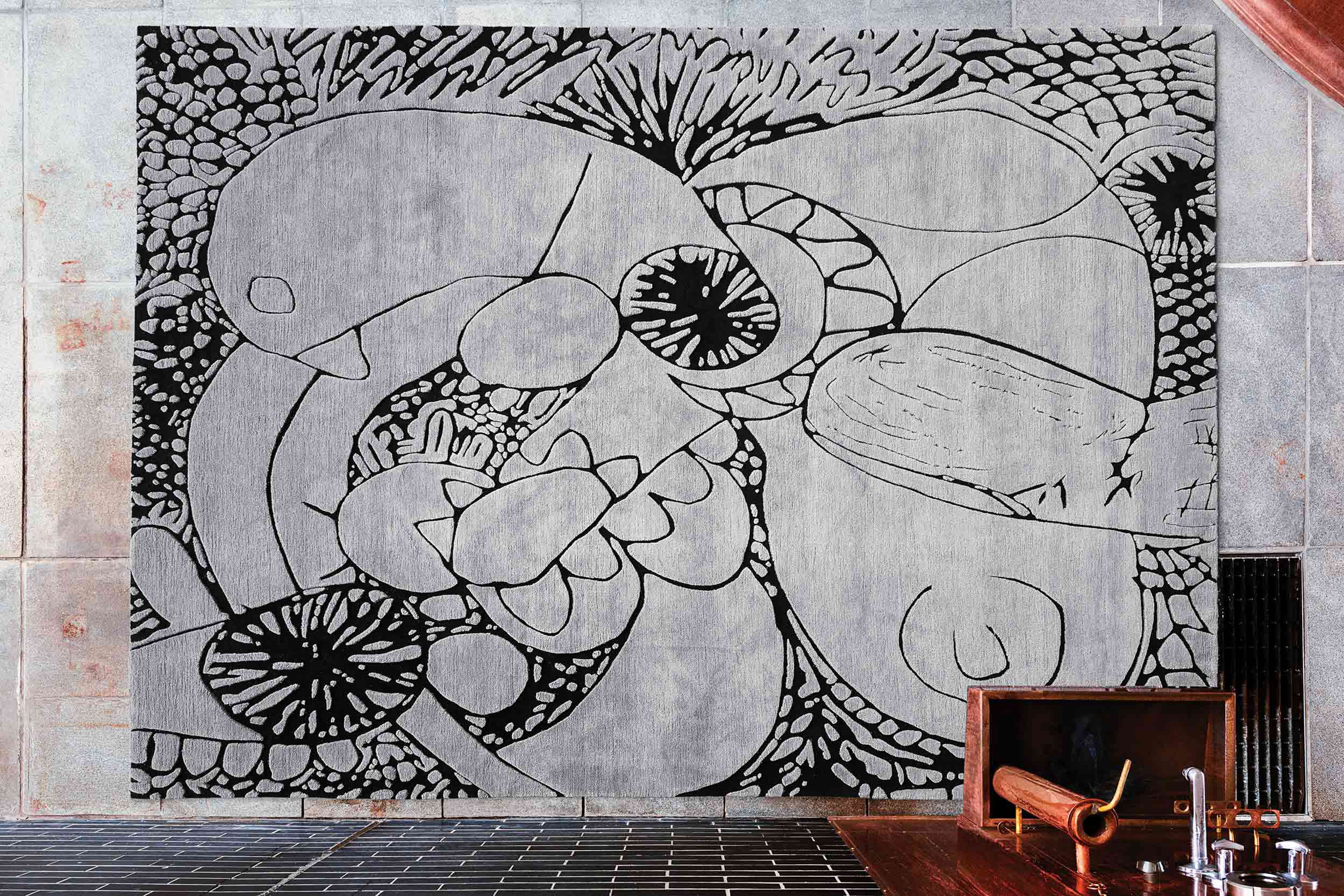 Henzel Studio, the artisan rug manufacturer that counts Helmut Lang and Mickalene Thomas among its collaborators