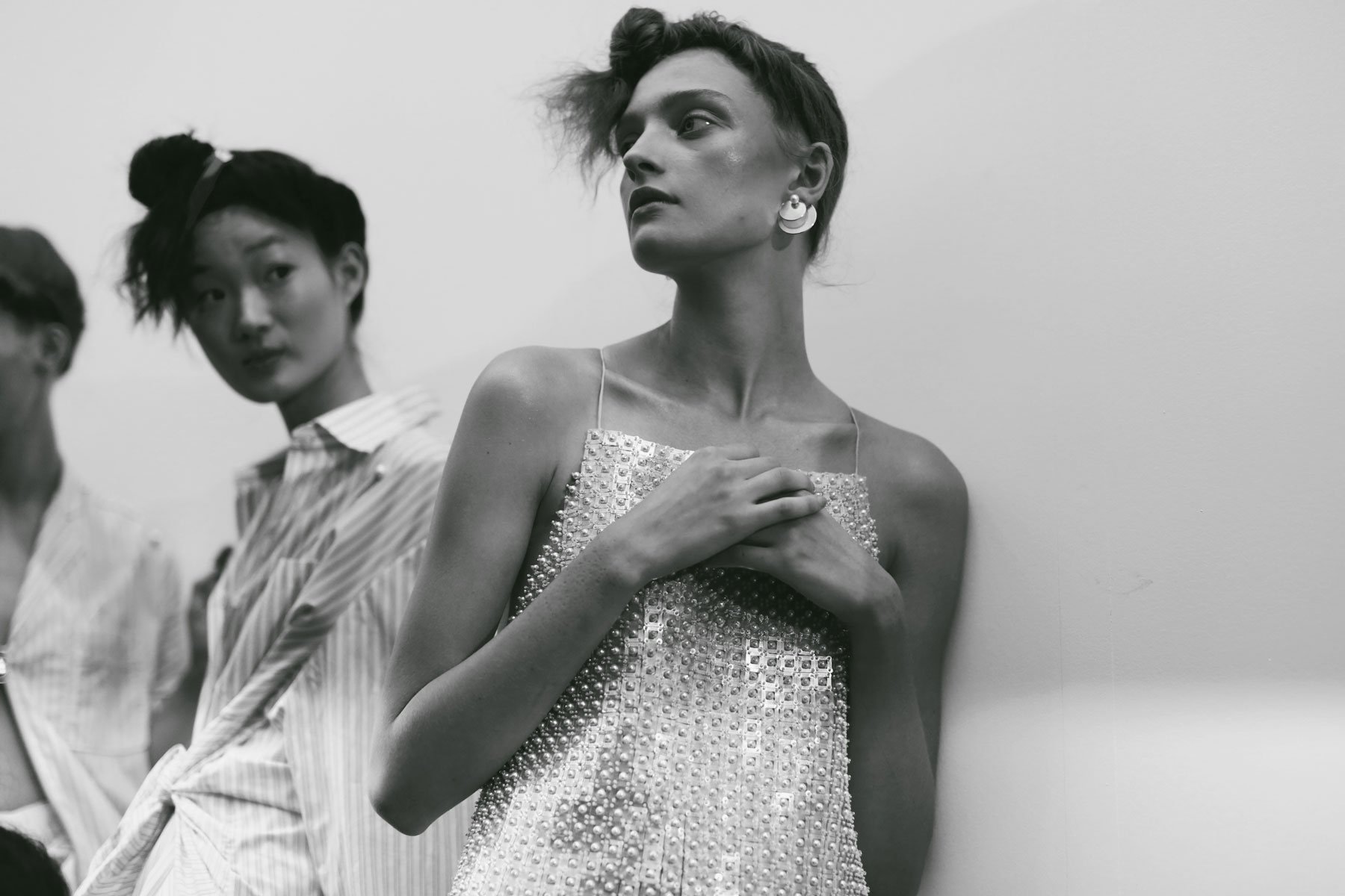 Forgotten Charm: Backstage Adam Selman S/S 2017