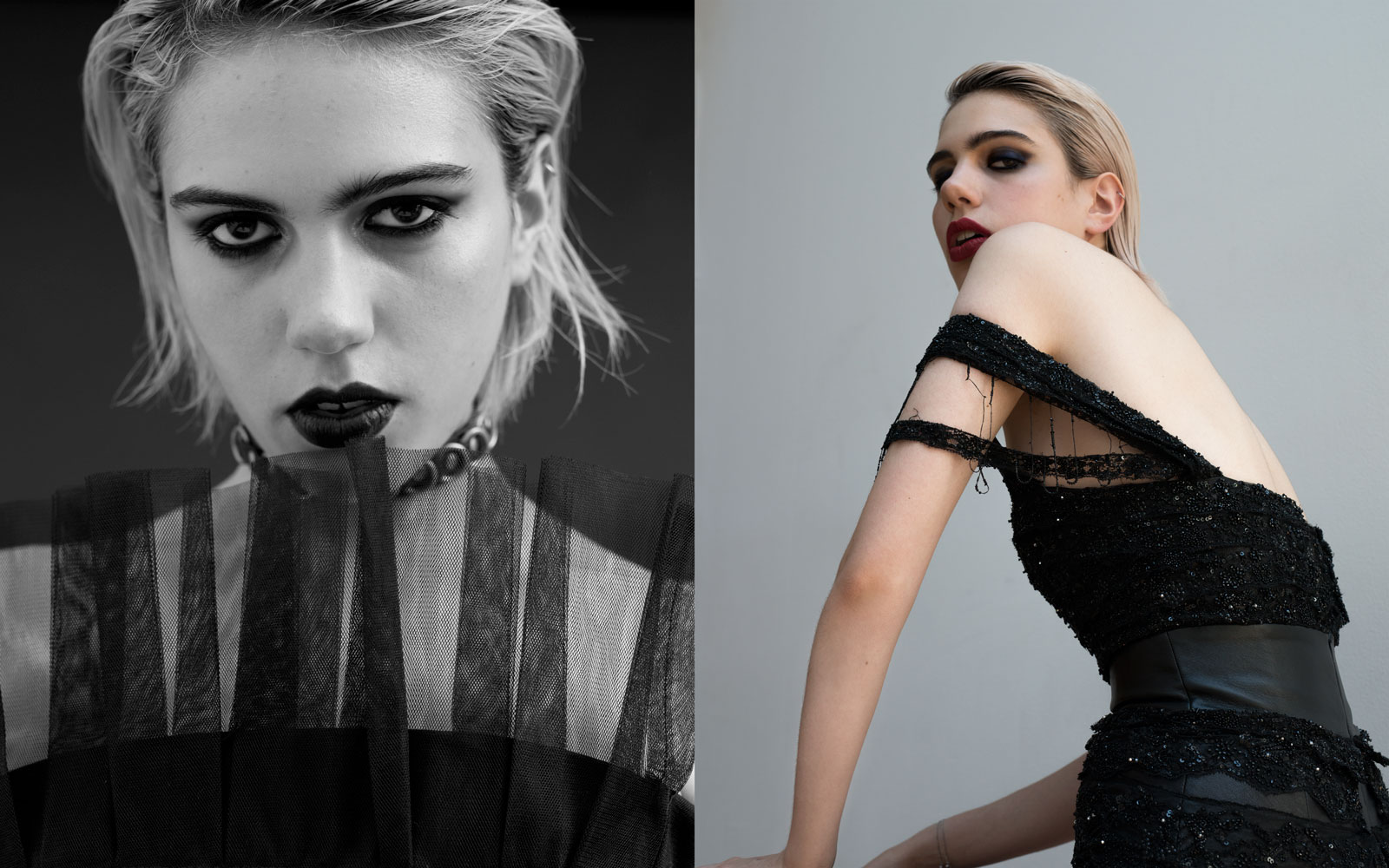 Julia in Saint Laurent