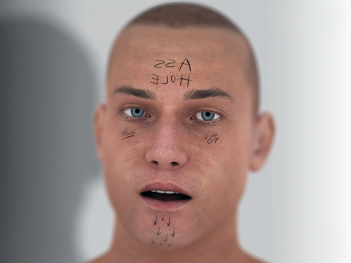 Ed Atkins “Recent Ouija” at The Stedelijk Museum