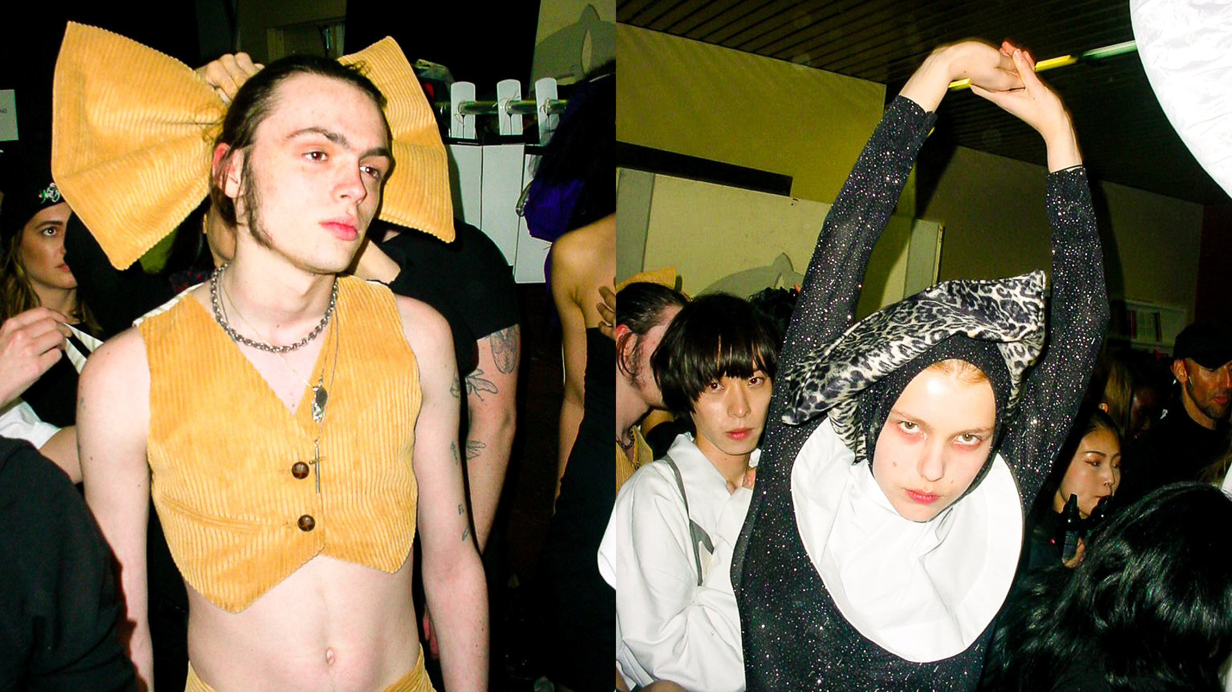 Tempting fate backstage with Vaquera