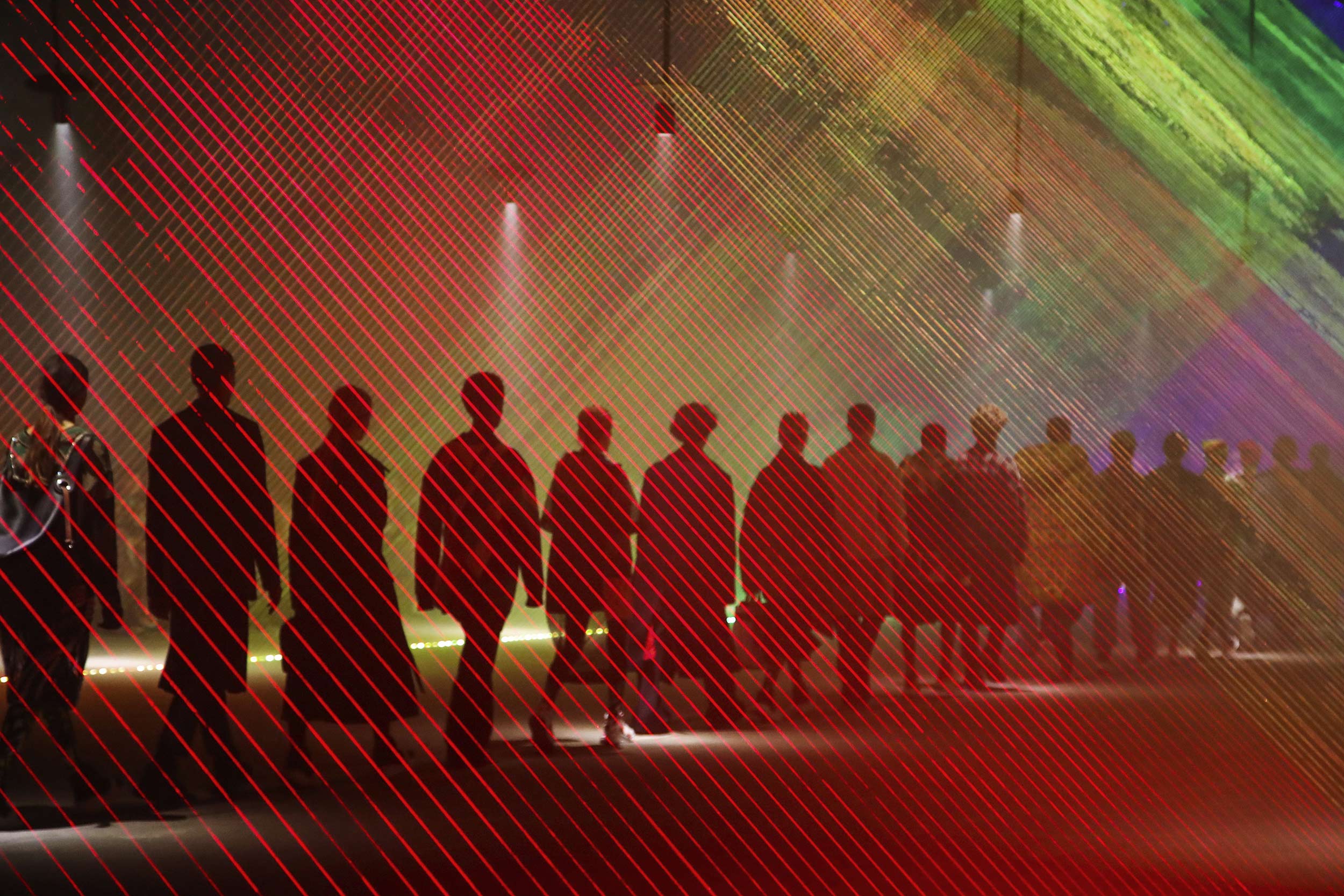 Christopher Bailey leaves behind only multi-colored memories in his final Burberry collection