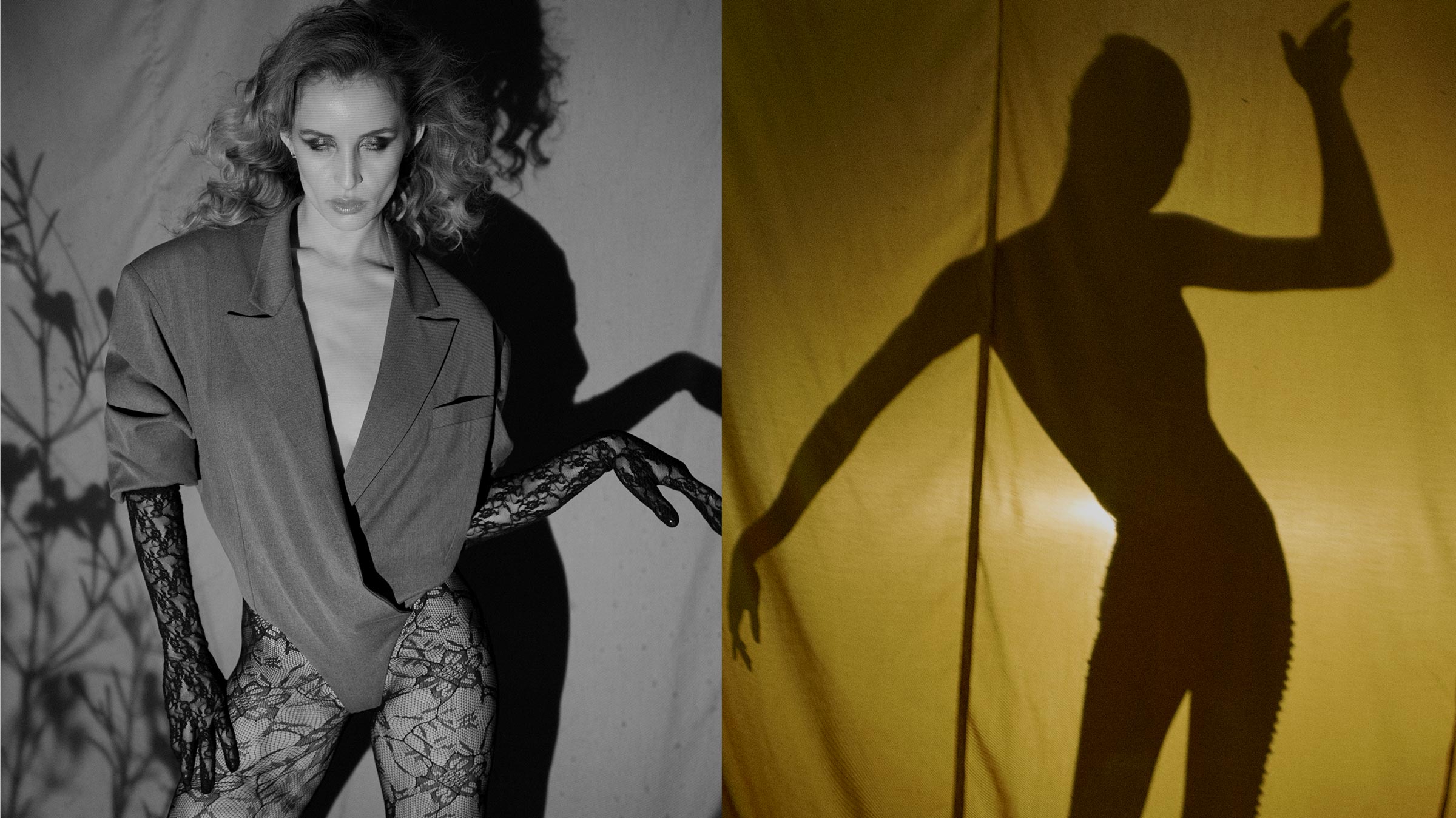 Leather and lace: Channeling the indulgent glamour of the 1980s