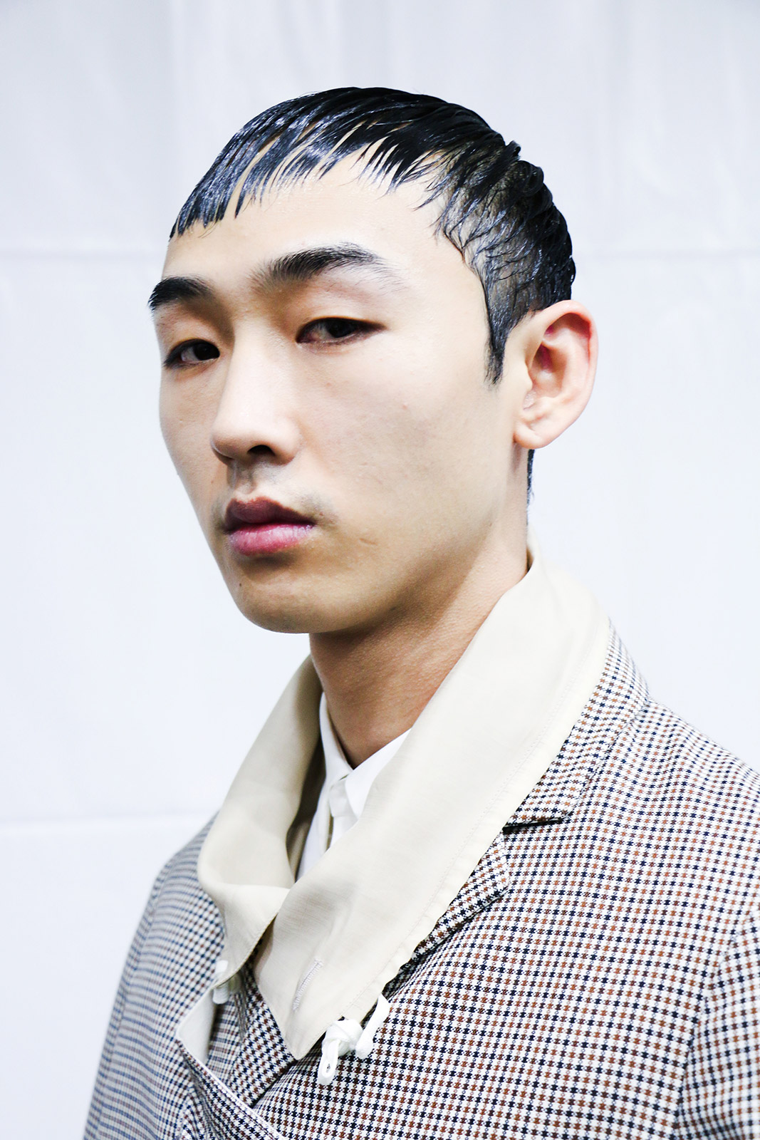 Eugene Souleiman is the visionary behind the ethereal hair in Jil Sander’s latest collection