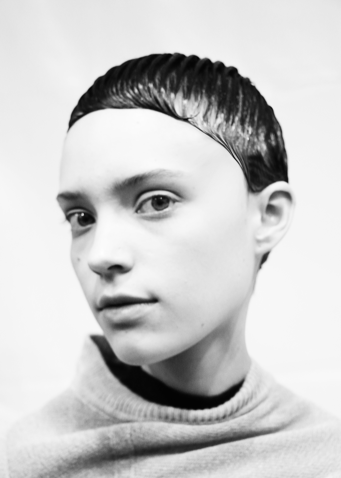 Eugene Souleiman is the visionary behind the ethereal hair in Jil Sander’s latest collection