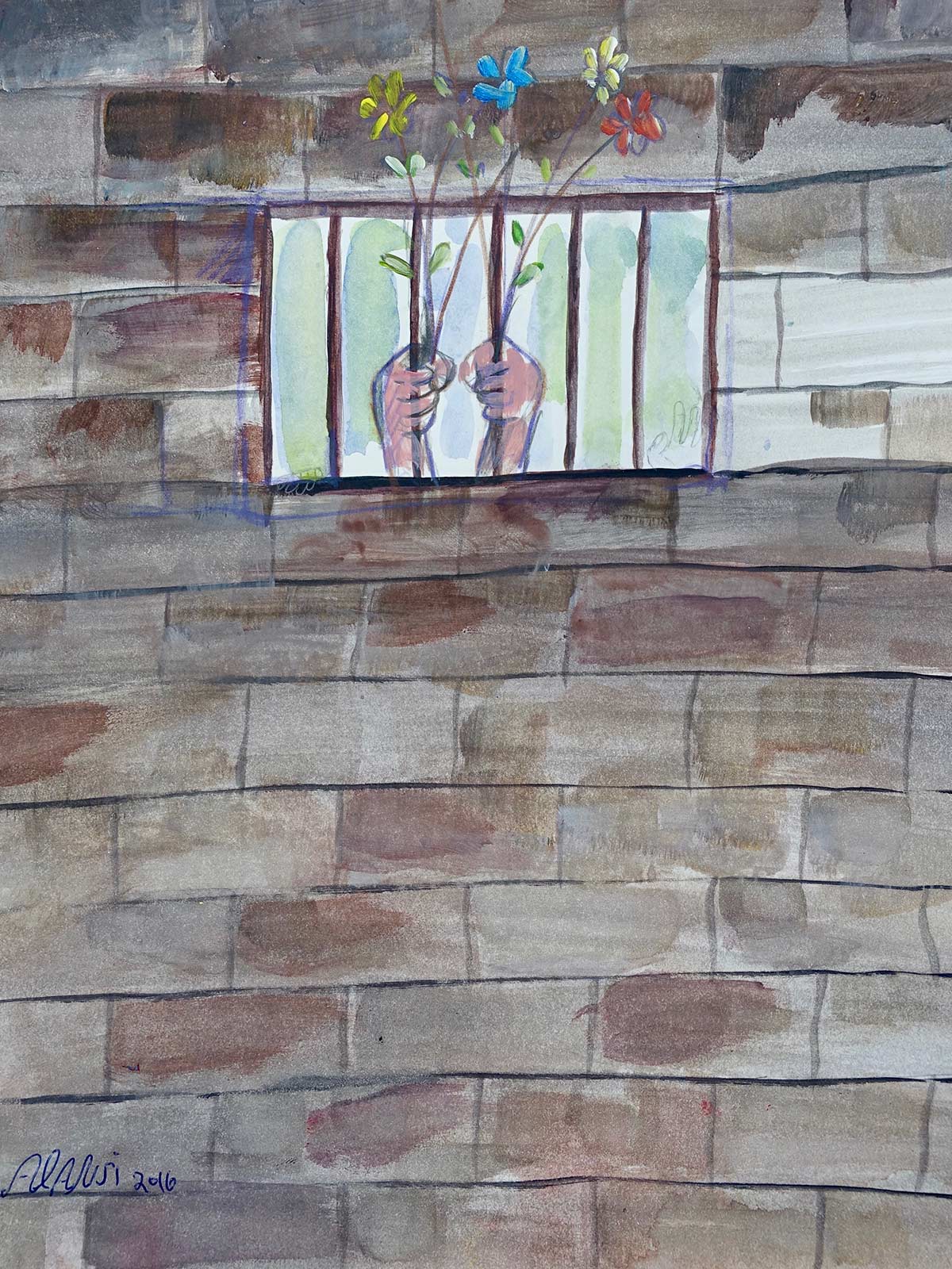 Amongst the artworks counted as the newest detainees of the war on terror