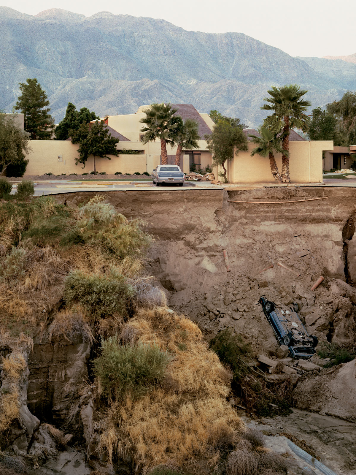Joel Sternfeld on his photo 'After A Flash Flood, Rancho Mirage'