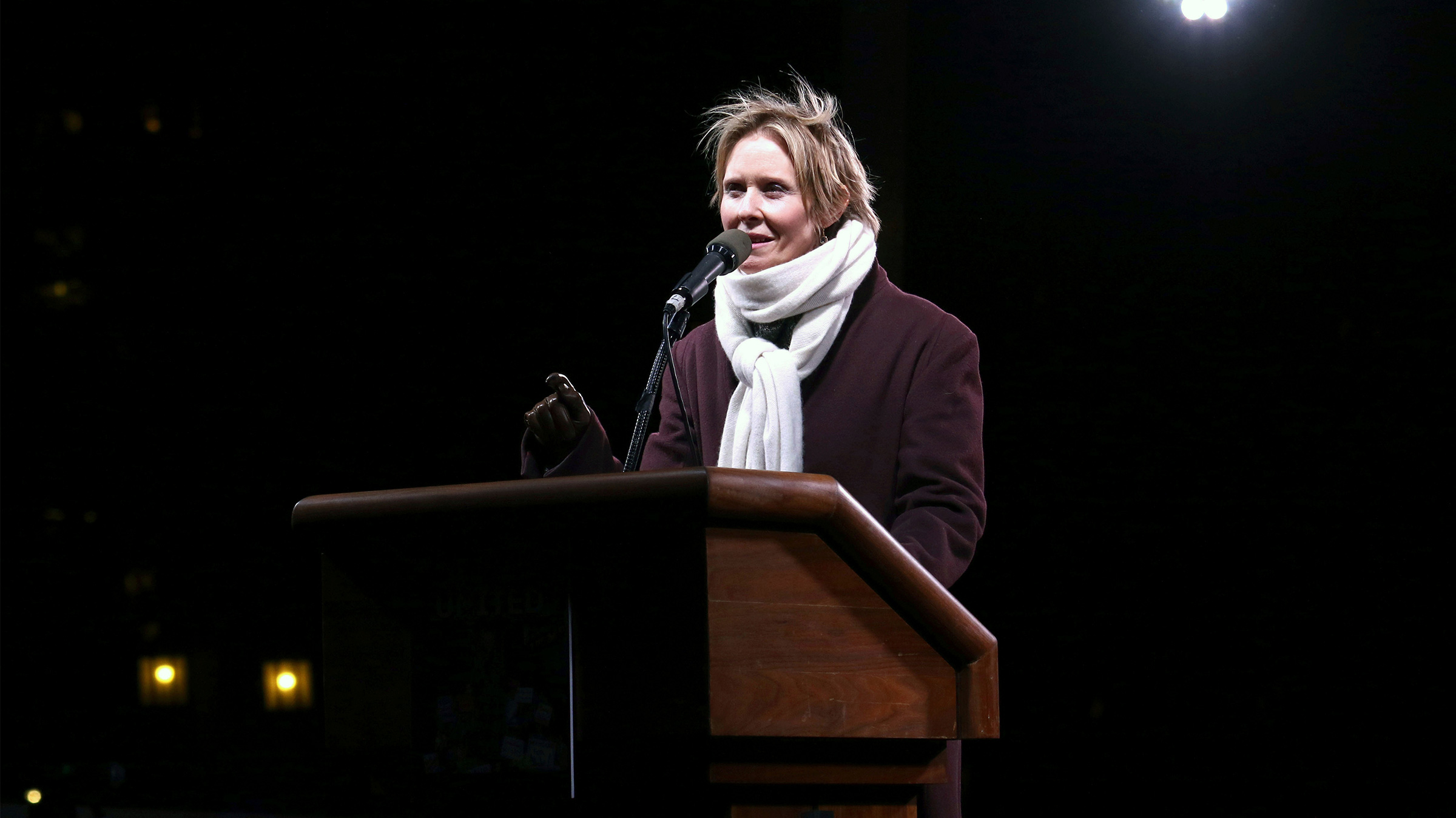 Cynthia Nixon is pulling Andrew Cuomo’s strings