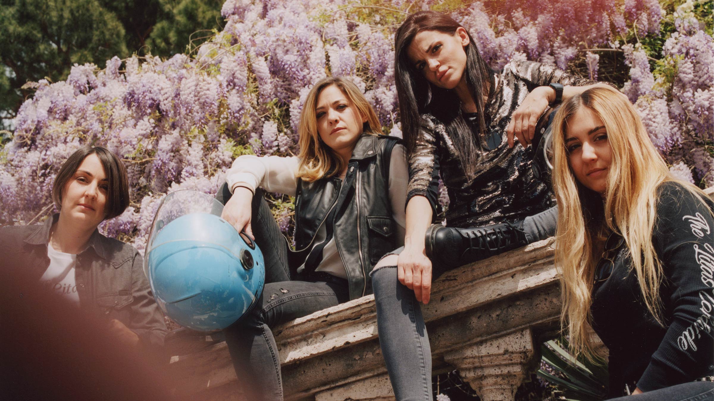 Meet the women of Rome’s first all-female motorcycle club