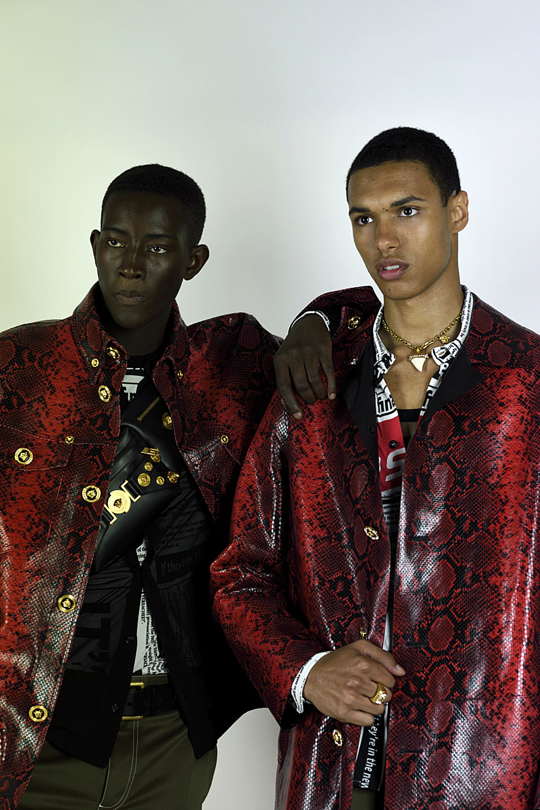 We have Donatella Versace to thank for the new sensual men of fashion