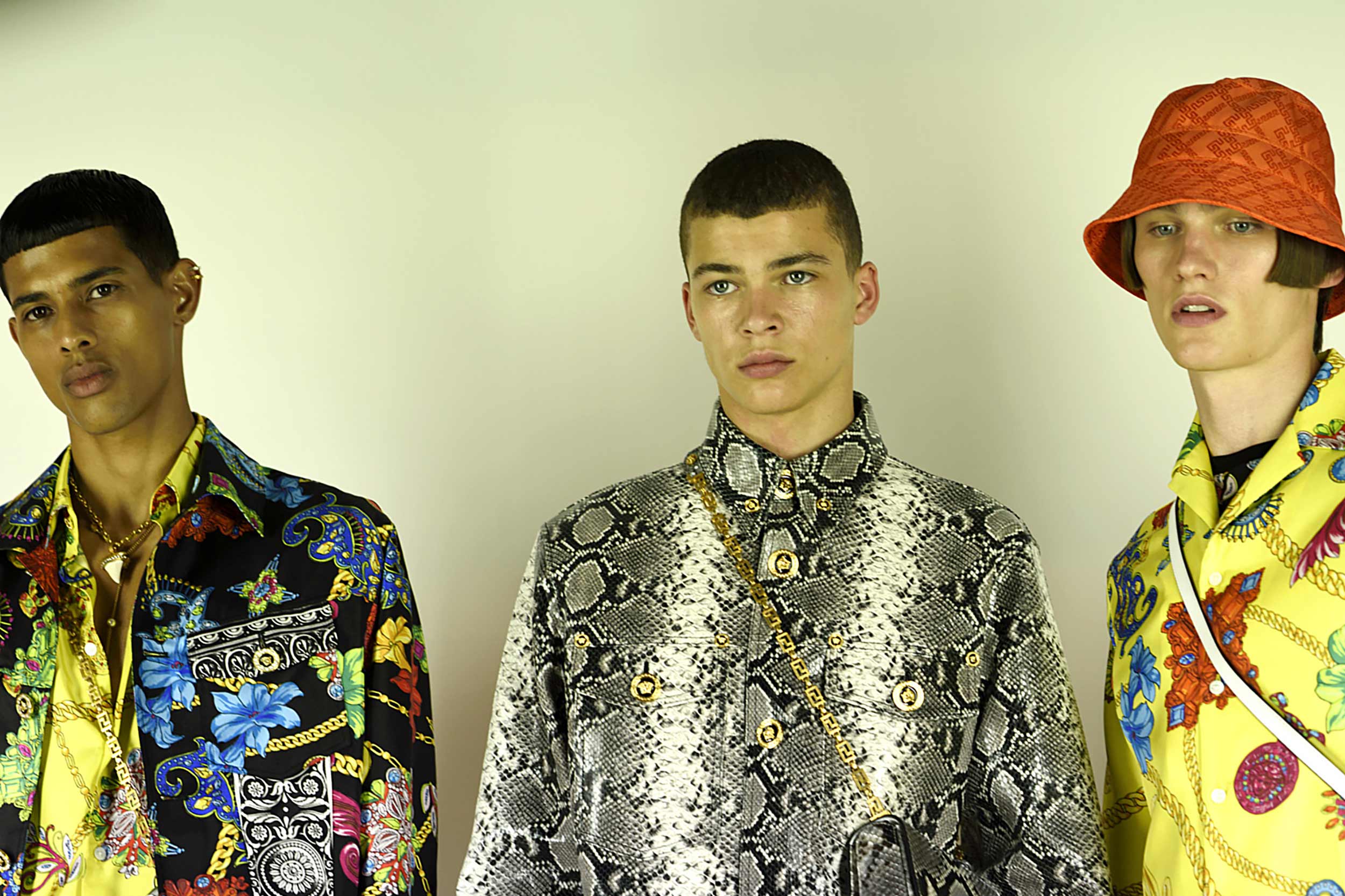 We have Donatella Versace to thank for the new sensual men of fashion