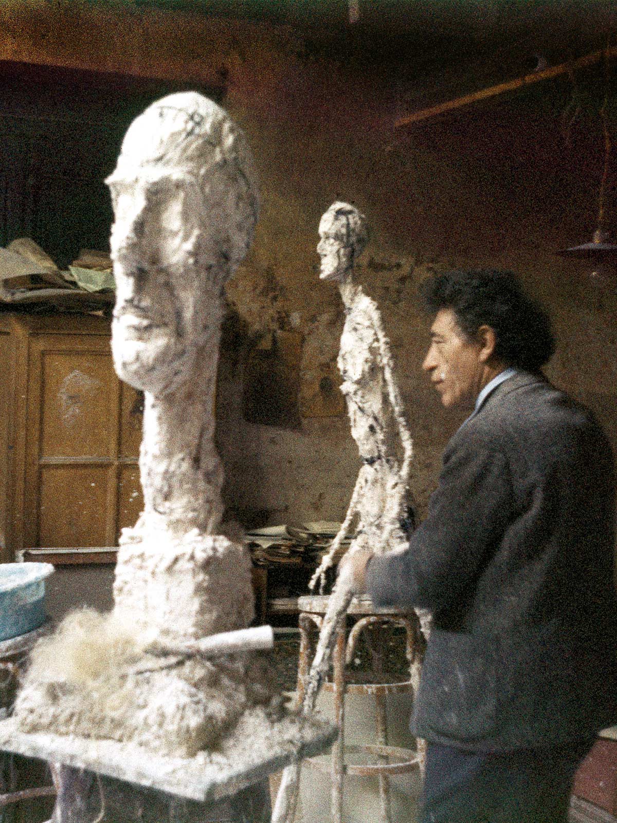 A meticulous recreation of Giacometti’s studio is now open to the curious