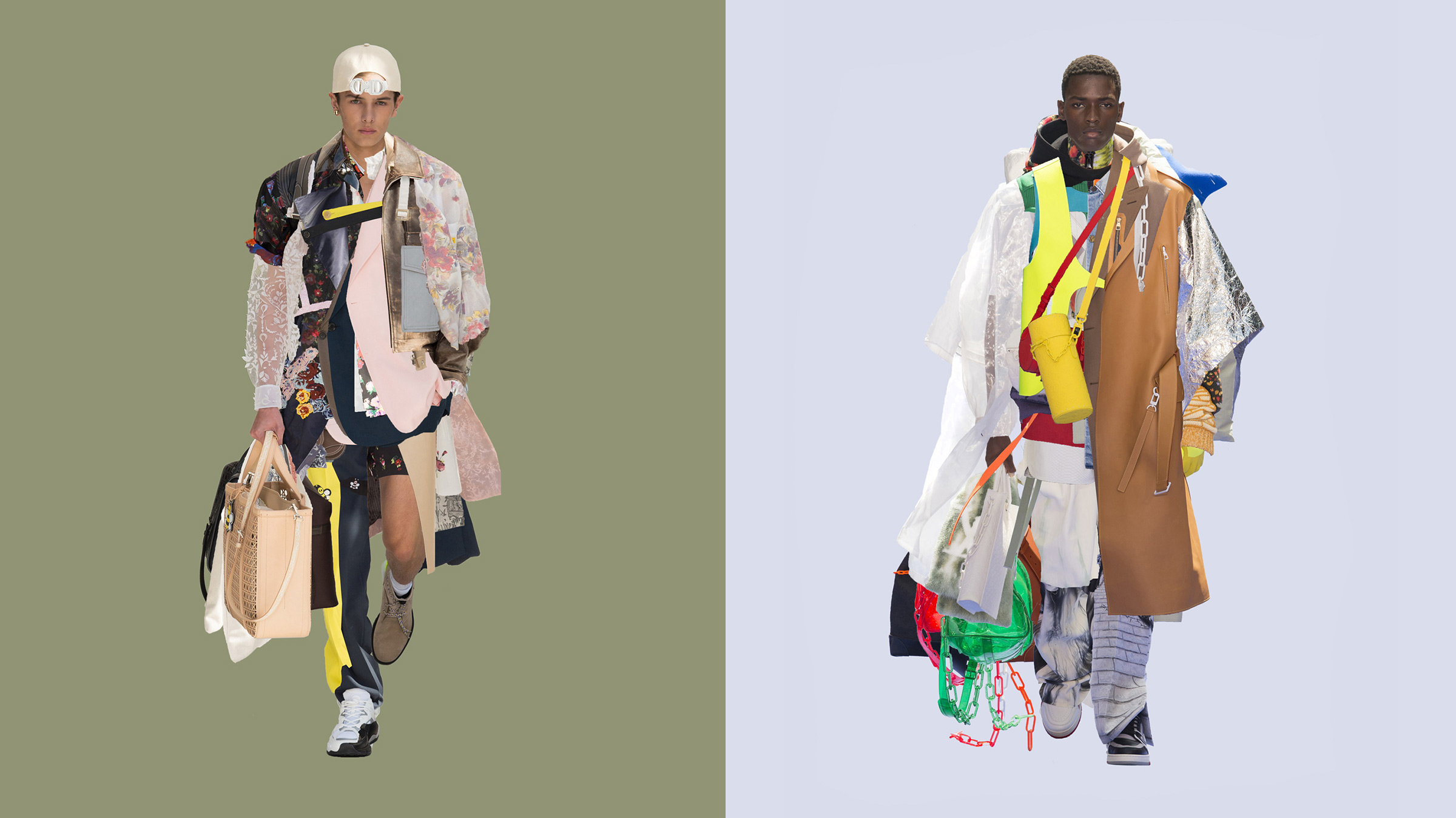 Fashion as fantasy: Julian Louie figured out how to wear an entire collection at once