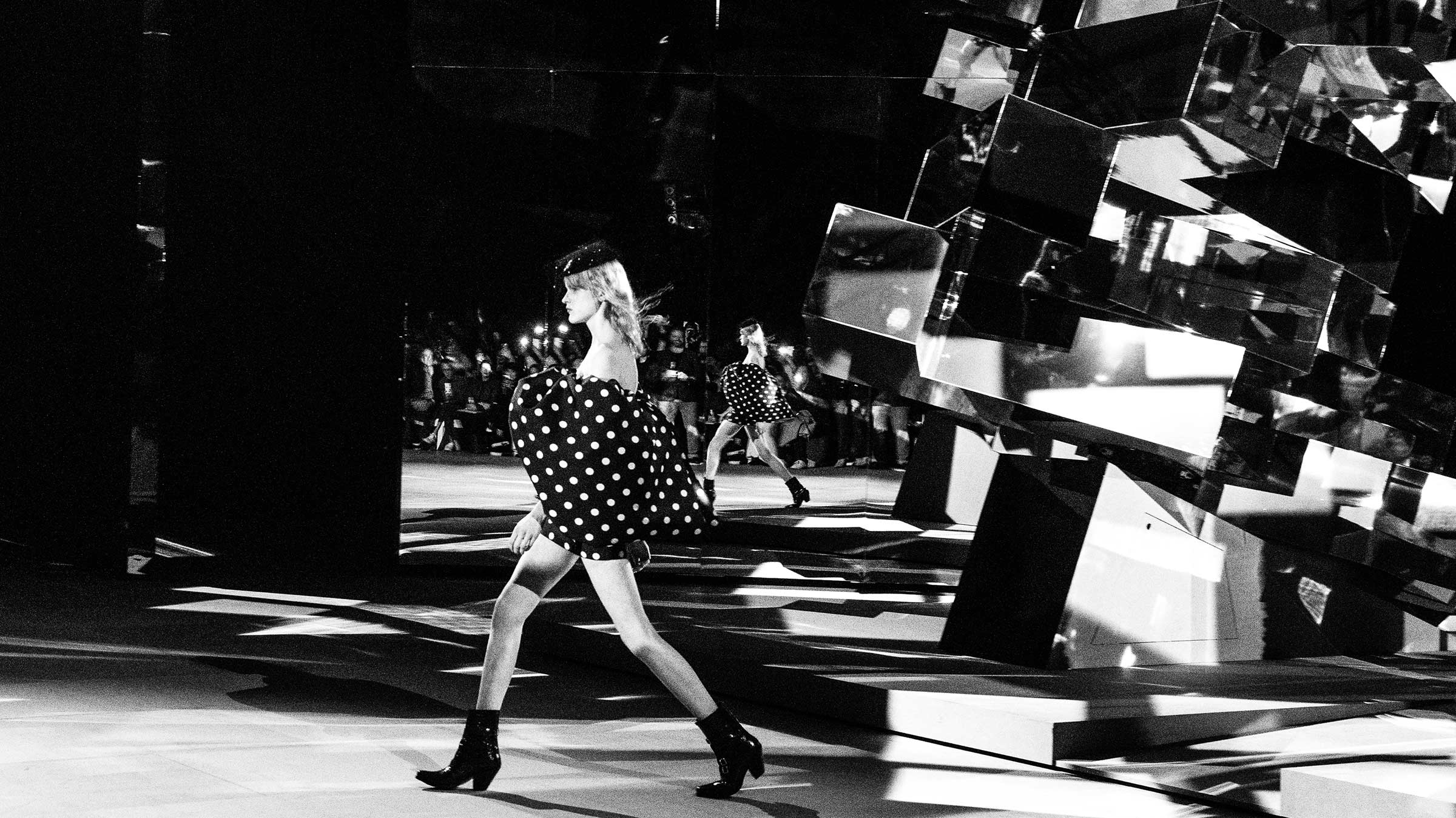 Hedi Slimane’s Celine is fresh, young, and full of rock and roll glamour