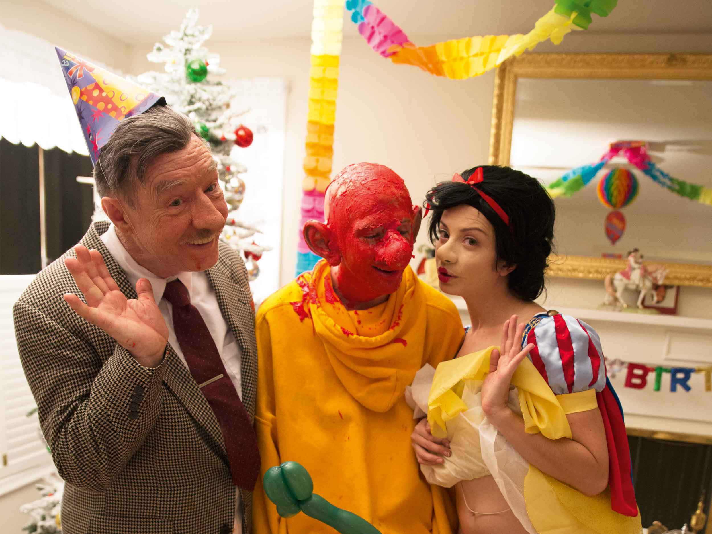 White Snow Kids Party