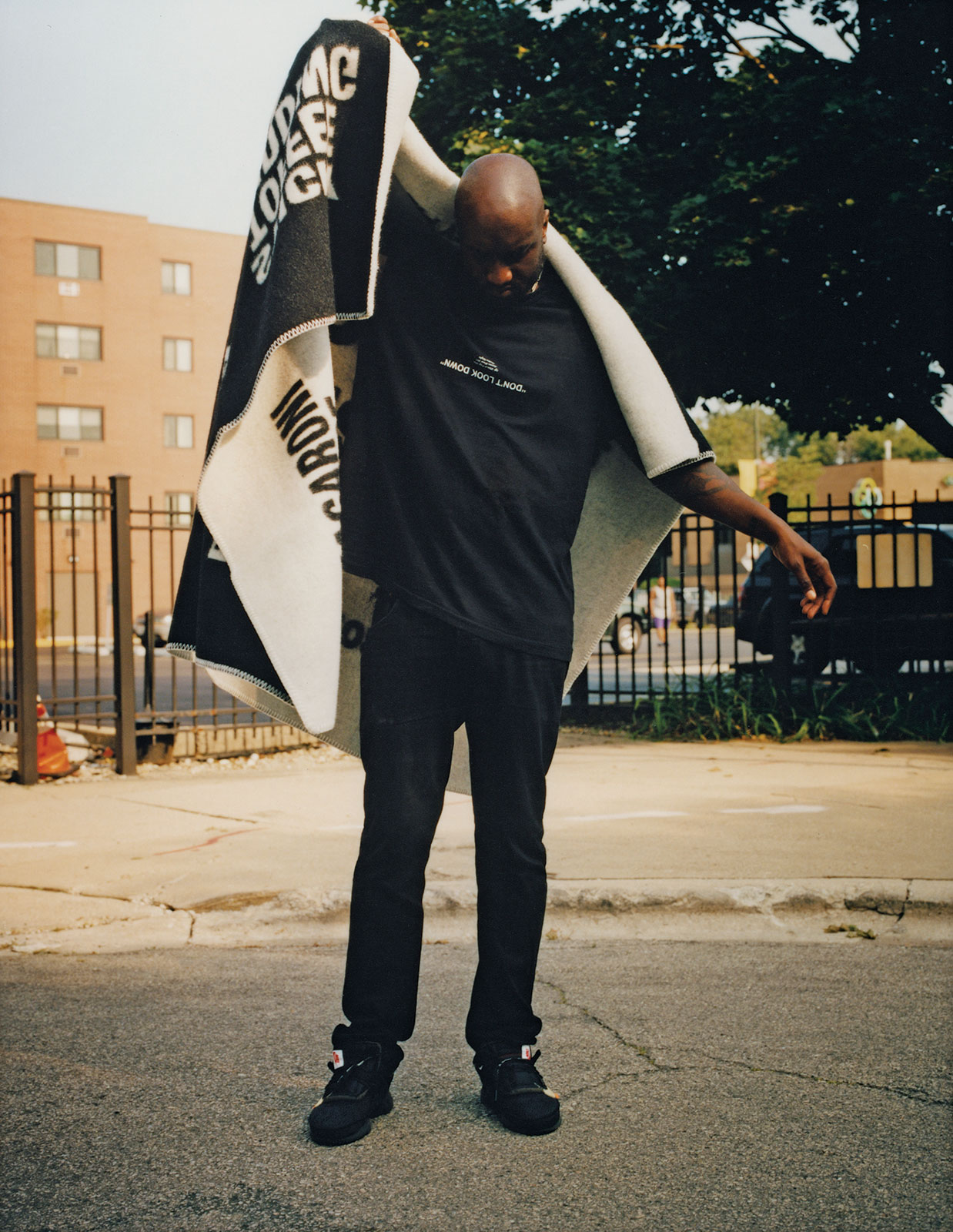 Virgil Abloh tells Brooklyn Museum’s Anne Pasternak about the work that can never be erased