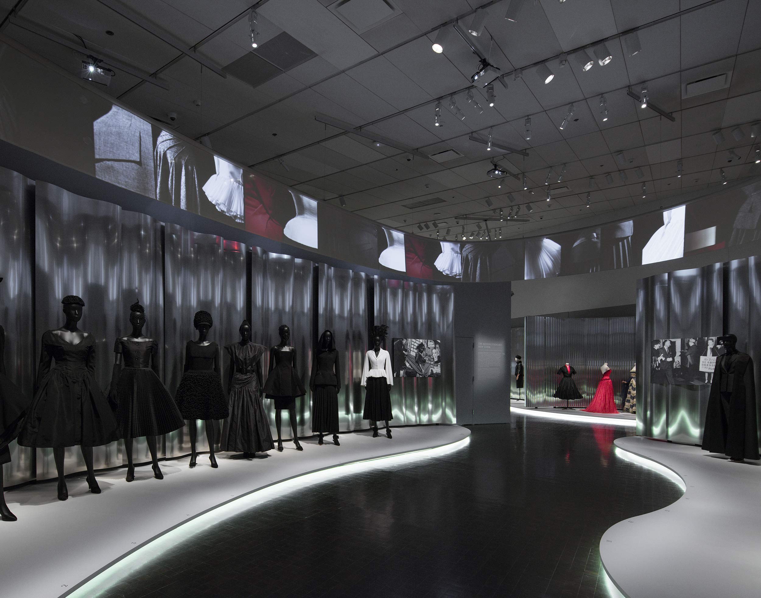 Designing a set fit for Dior