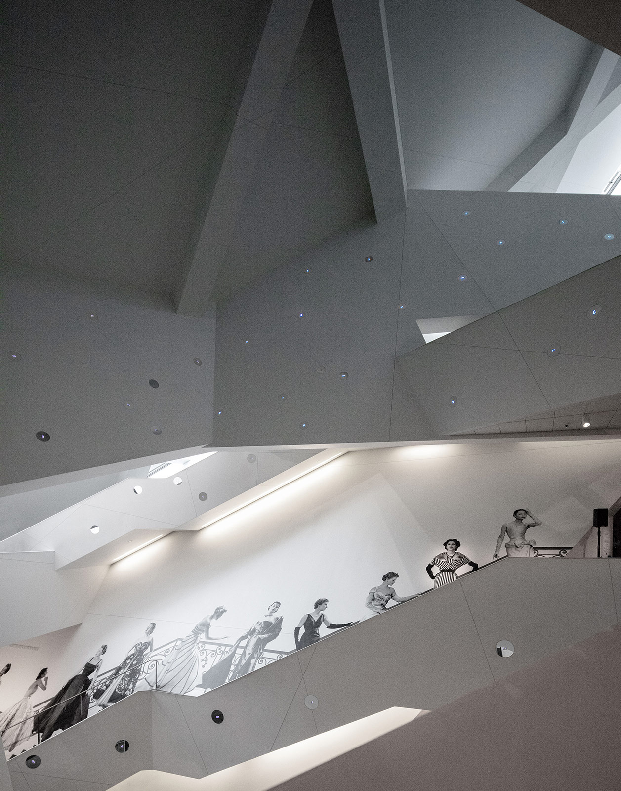 Designing a set fit for Dior