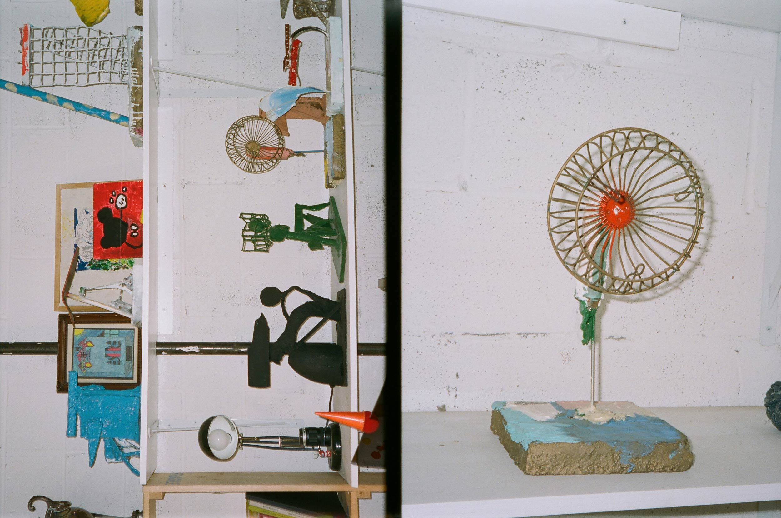 Studio visit: Eddie Martinez whites out his work inside his Bushwick space