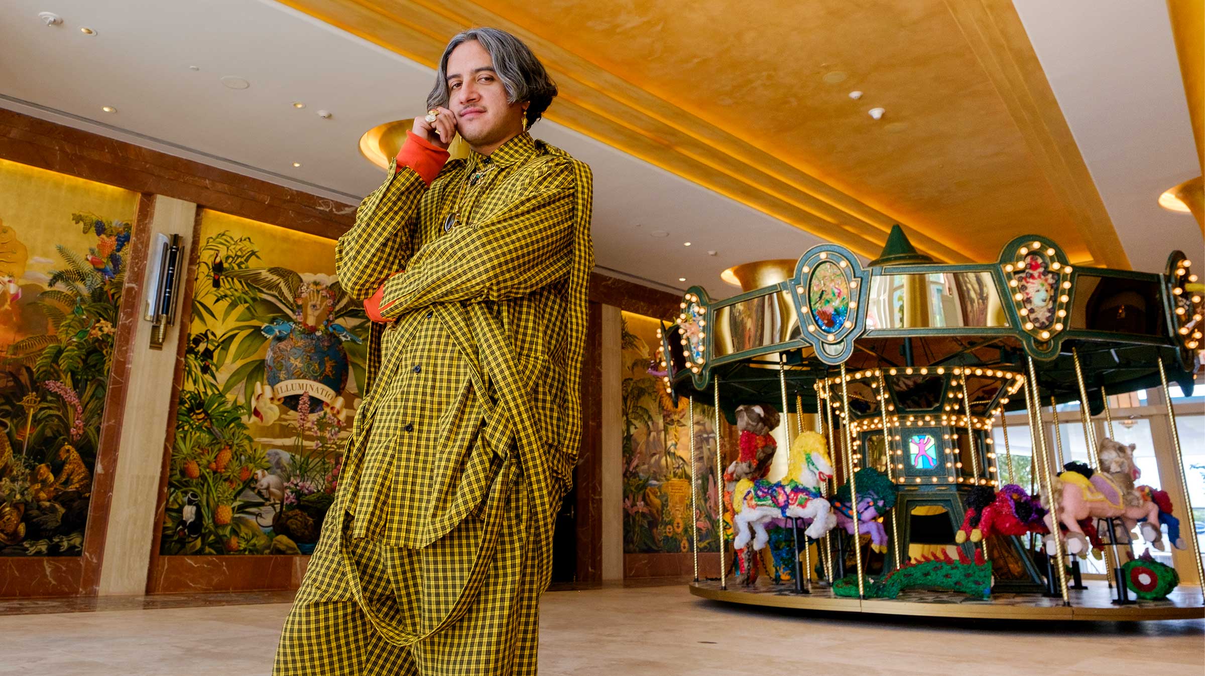 Raúl de Nieves creates a magical carousel with Bulgari and Art Production Fund