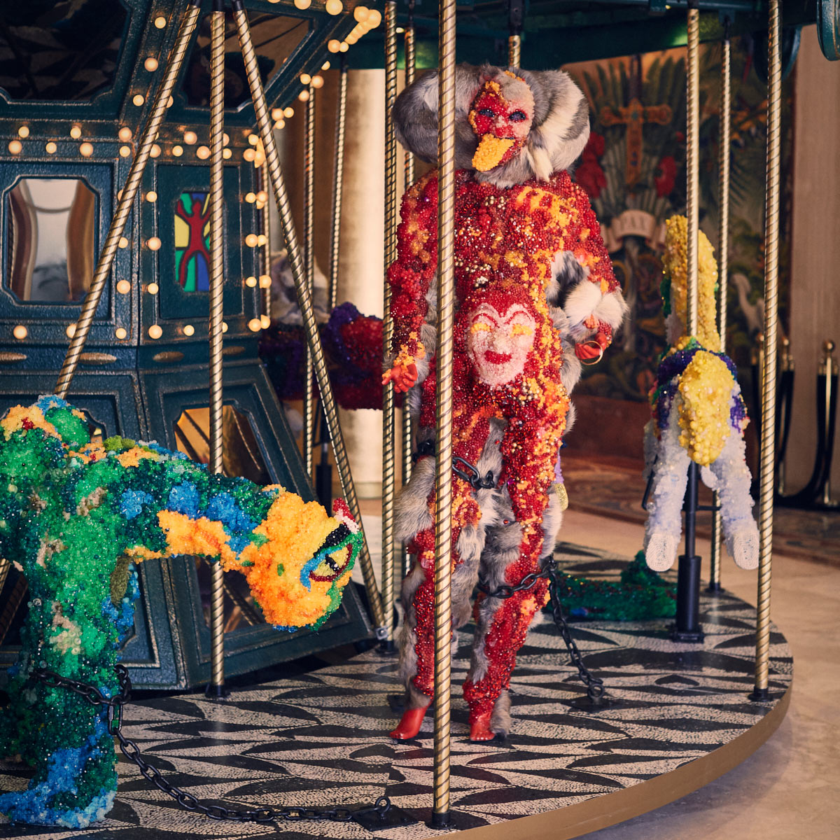 Raúl de Nieves creates a magical carousel with Bulgari and Art Production Fund