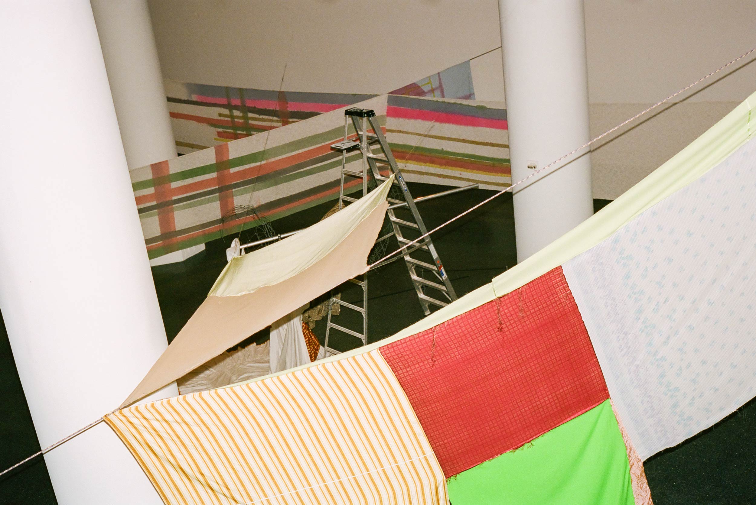 Eric N. Mack challenges conventional painting at the Brooklyn Museum