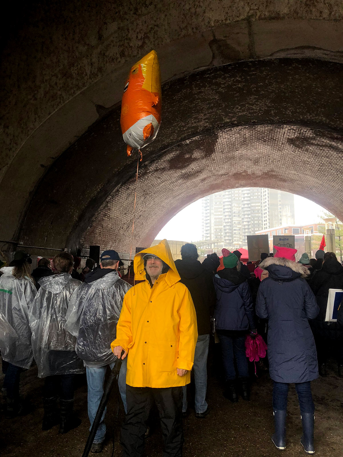 I brought my conservative dad to the Women’s March