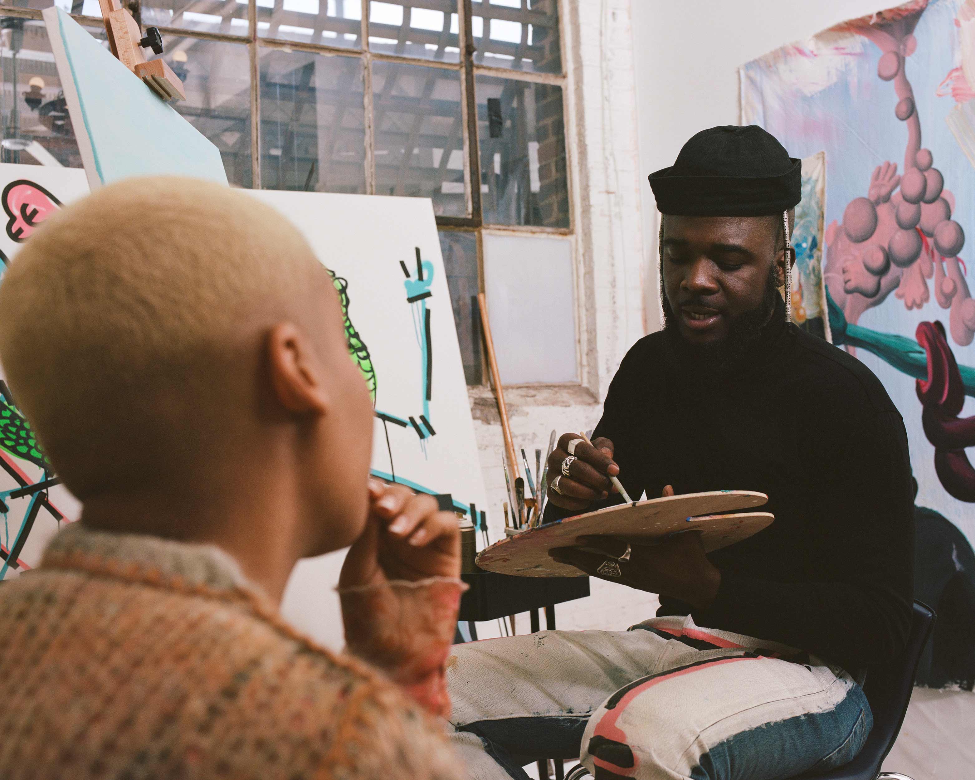 Gianni Lee and Elise Peterson on Black art and brainstorming the future
