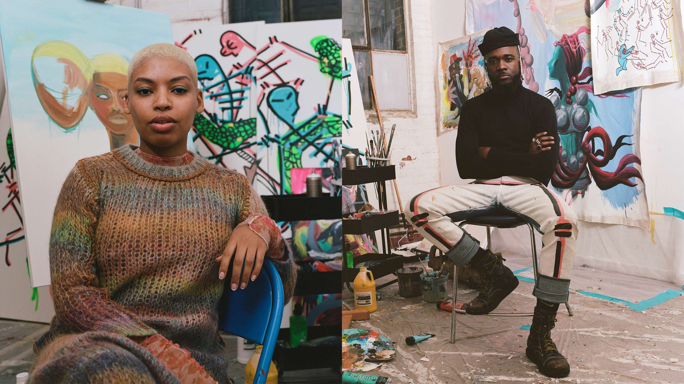Gianni Lee and Elise Peterson on Black art and brainstorming the future