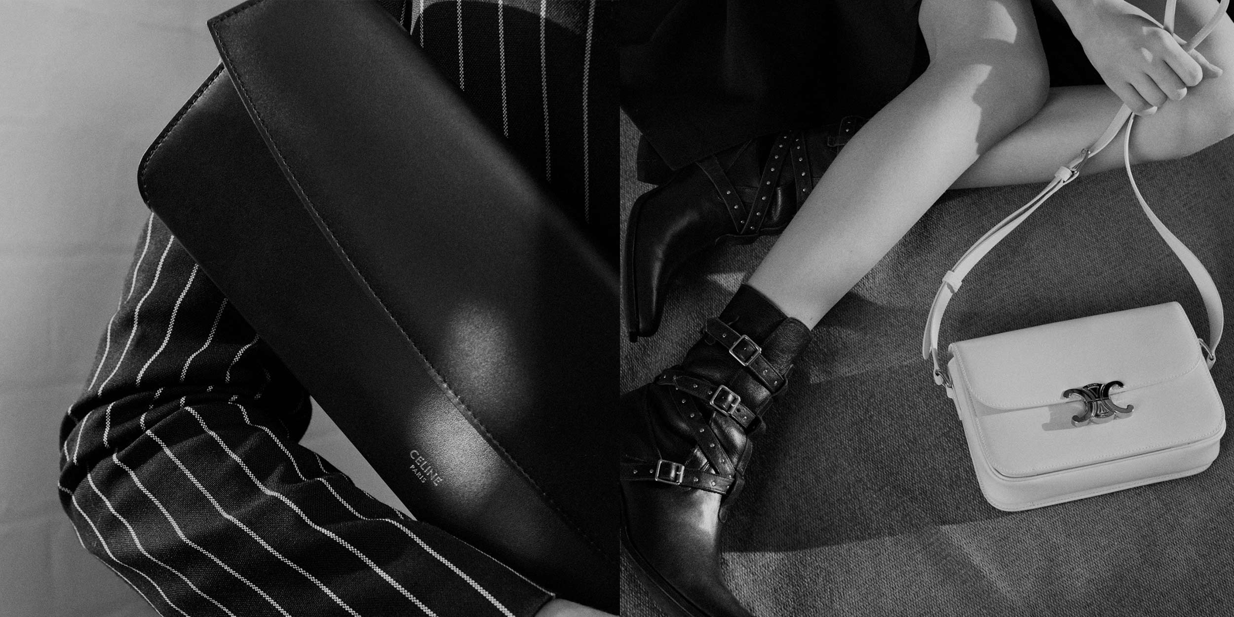 Rahel Weiss and Alice Lefons capture the new Celine handbags