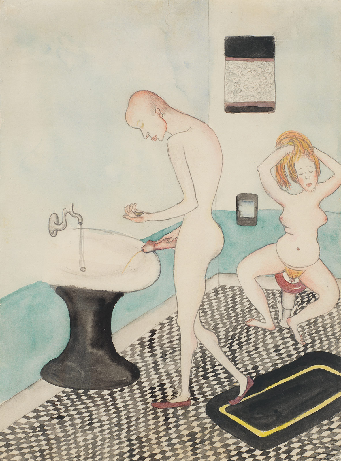 5 artists capturing the fluidity of human experience with watercolor