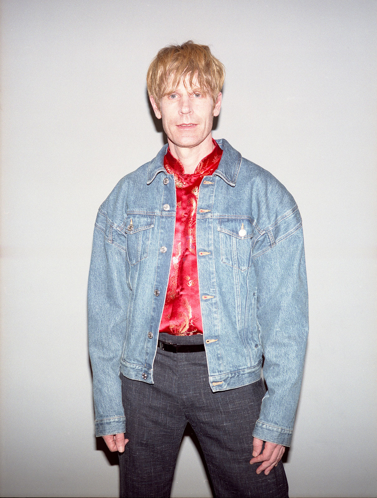 Martine Rose holds a funhouse mirror to Brexit madness