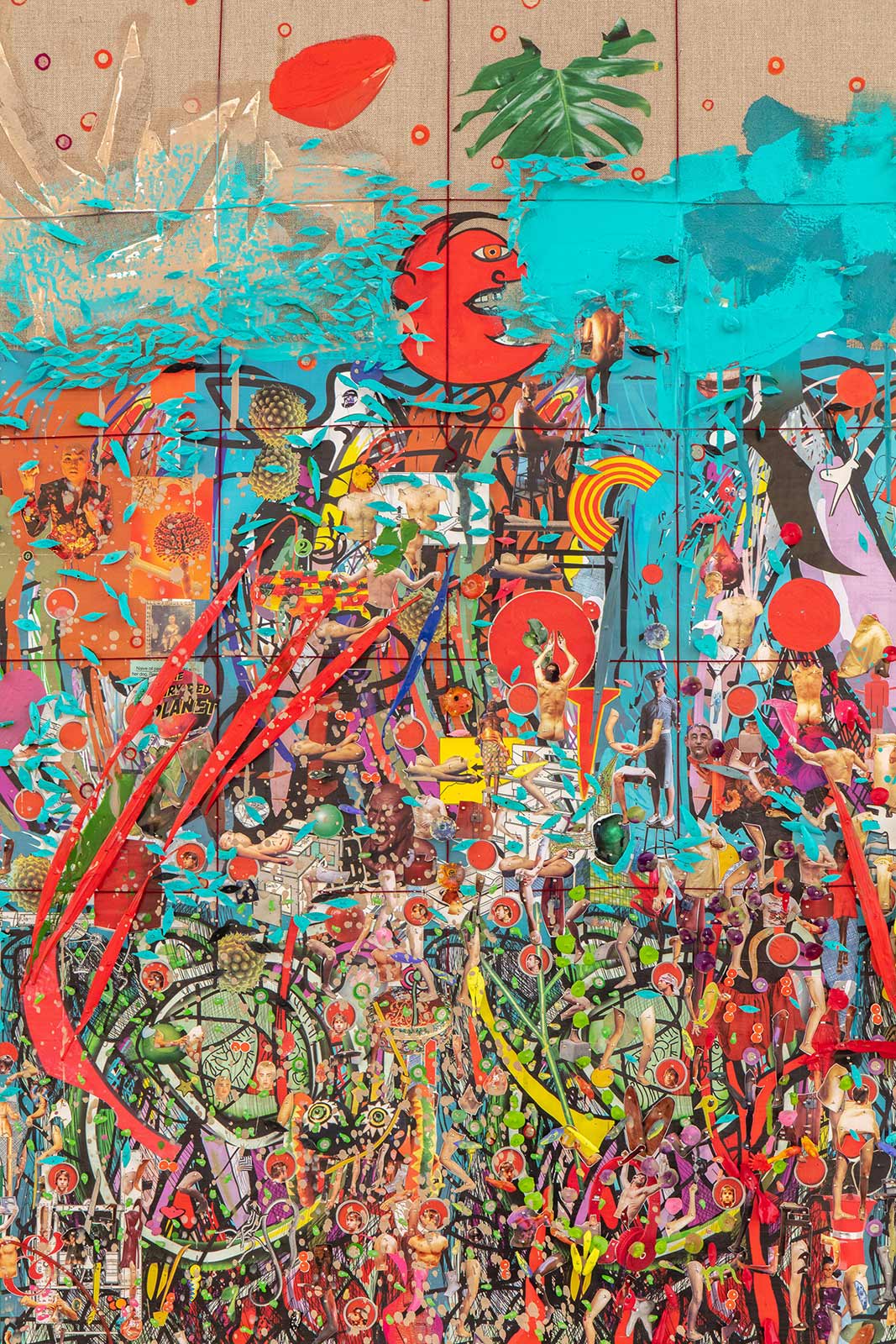 Artist Elliott Hundley embraces chaos by getting closer to it