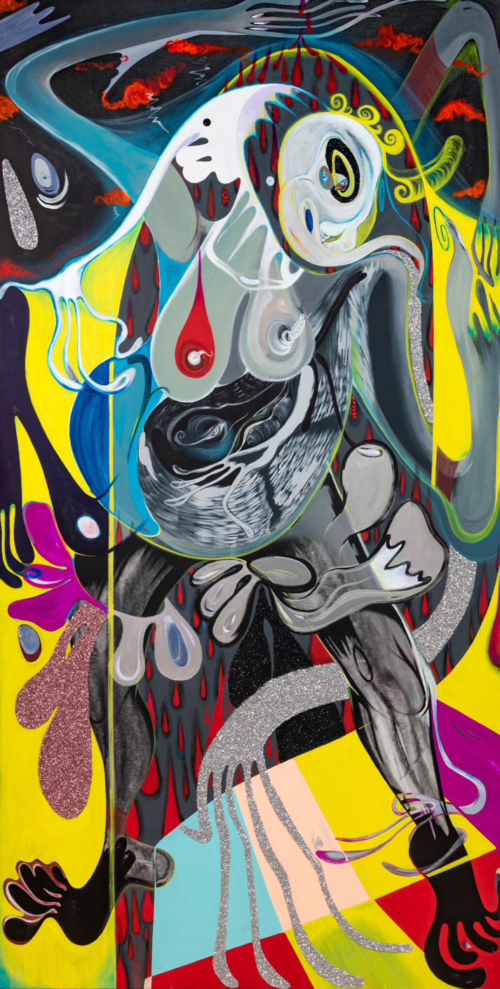 Theresa Chromati’s technicolor portraits of women being as loud as they want