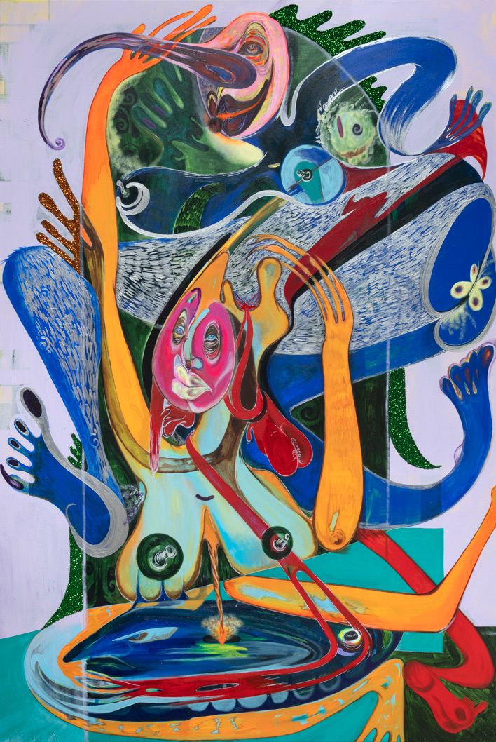 Theresa Chromati’s technicolor portraits of women being as loud as they want