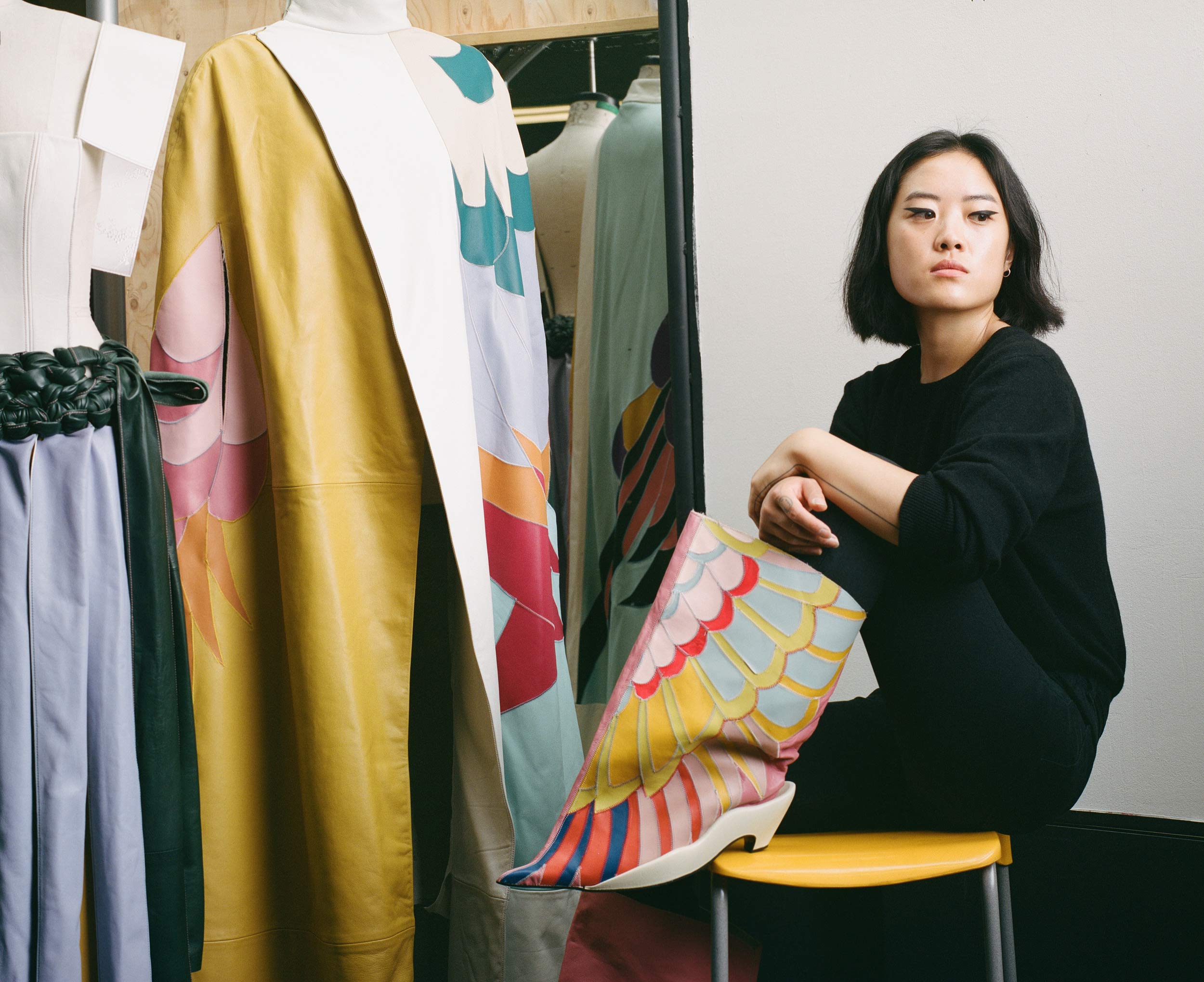 VHS tapes, vegetables, and sustainable glitter: Central Saint Martins’ green wave