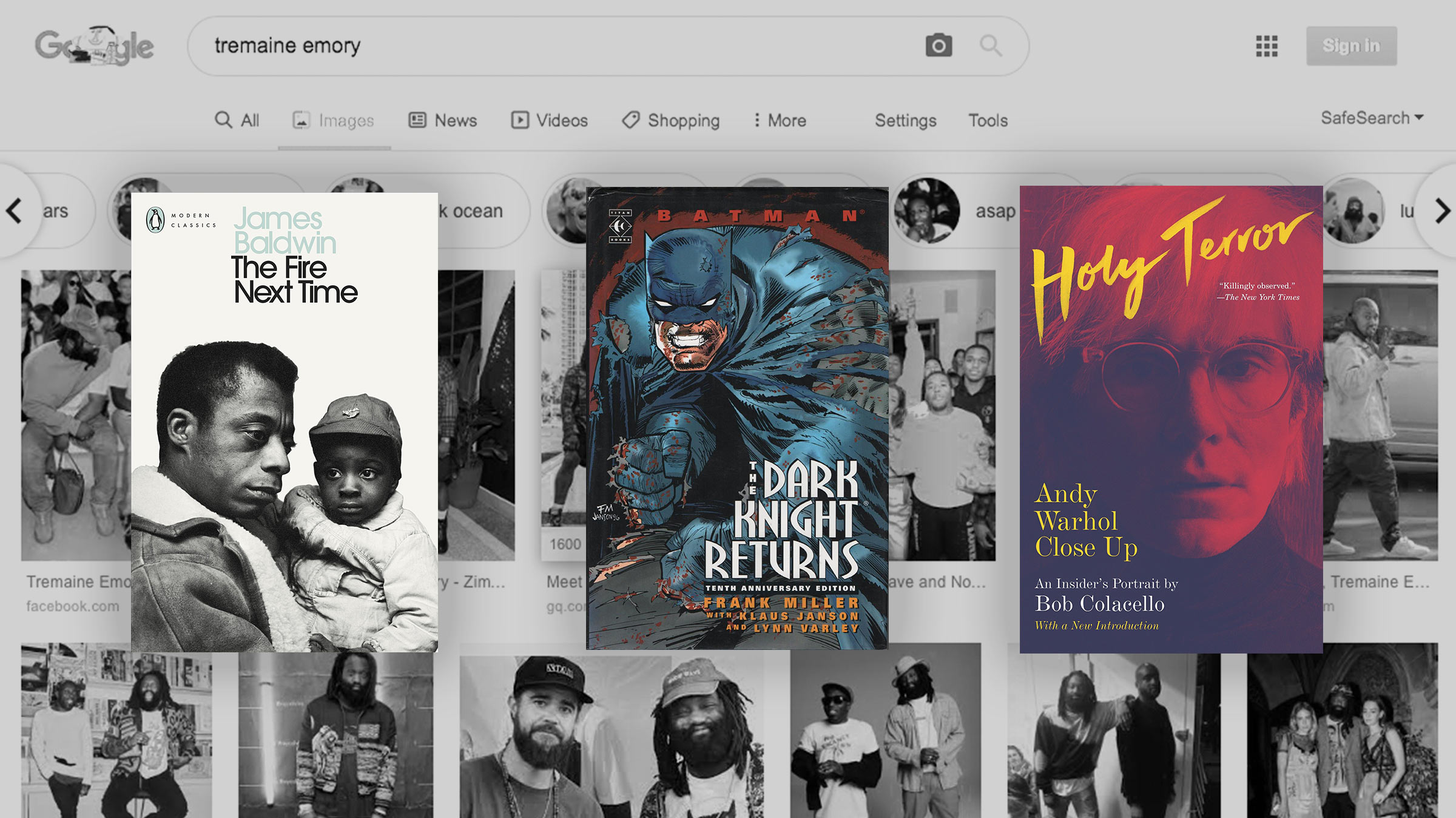 Tremaine Emory of No Vacancy Inn on the 5 books that ignited his love of art