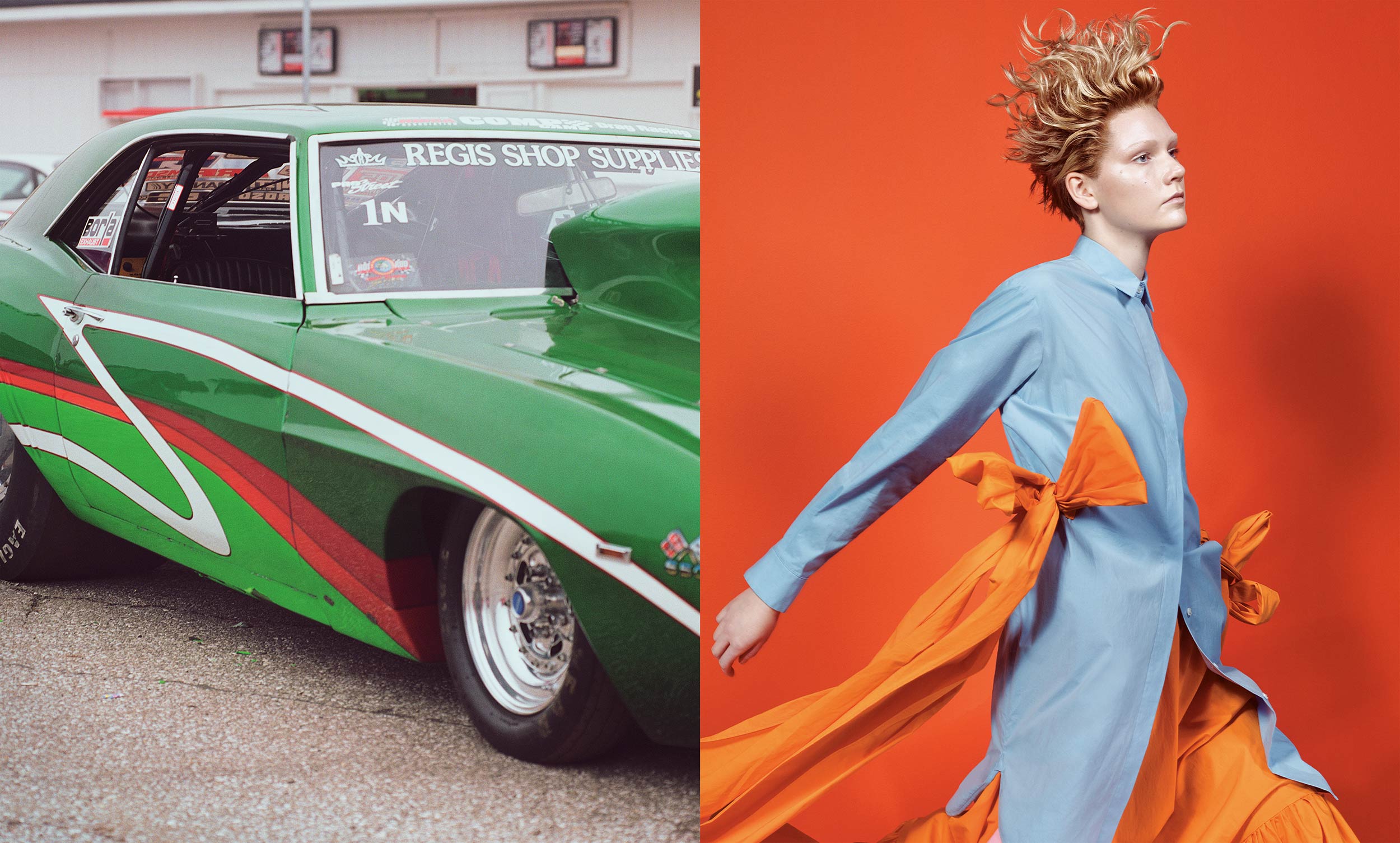 Craig McDean’s latest book ‘Manual’ is an elegant collision of muscle cars and femme fashion