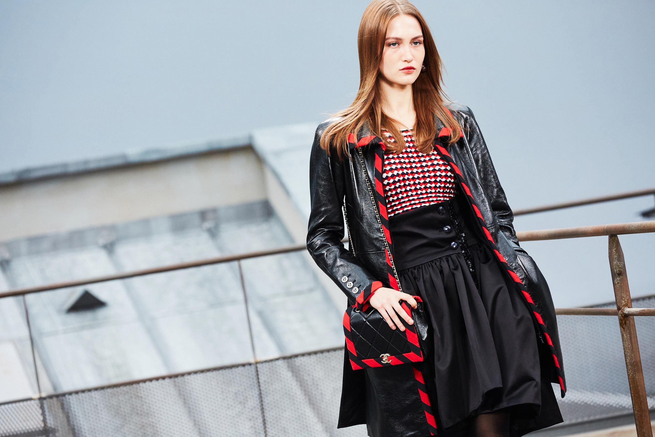 The Chanel woman has broken the glass ceiling and is lounging on the roof