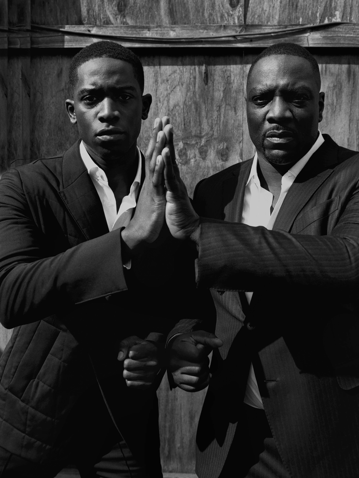 Damson Idris and Adewale Akinnuoye-Agbaje bring Britain’s dark racial history to light—and discover masculinity’s hopeful future