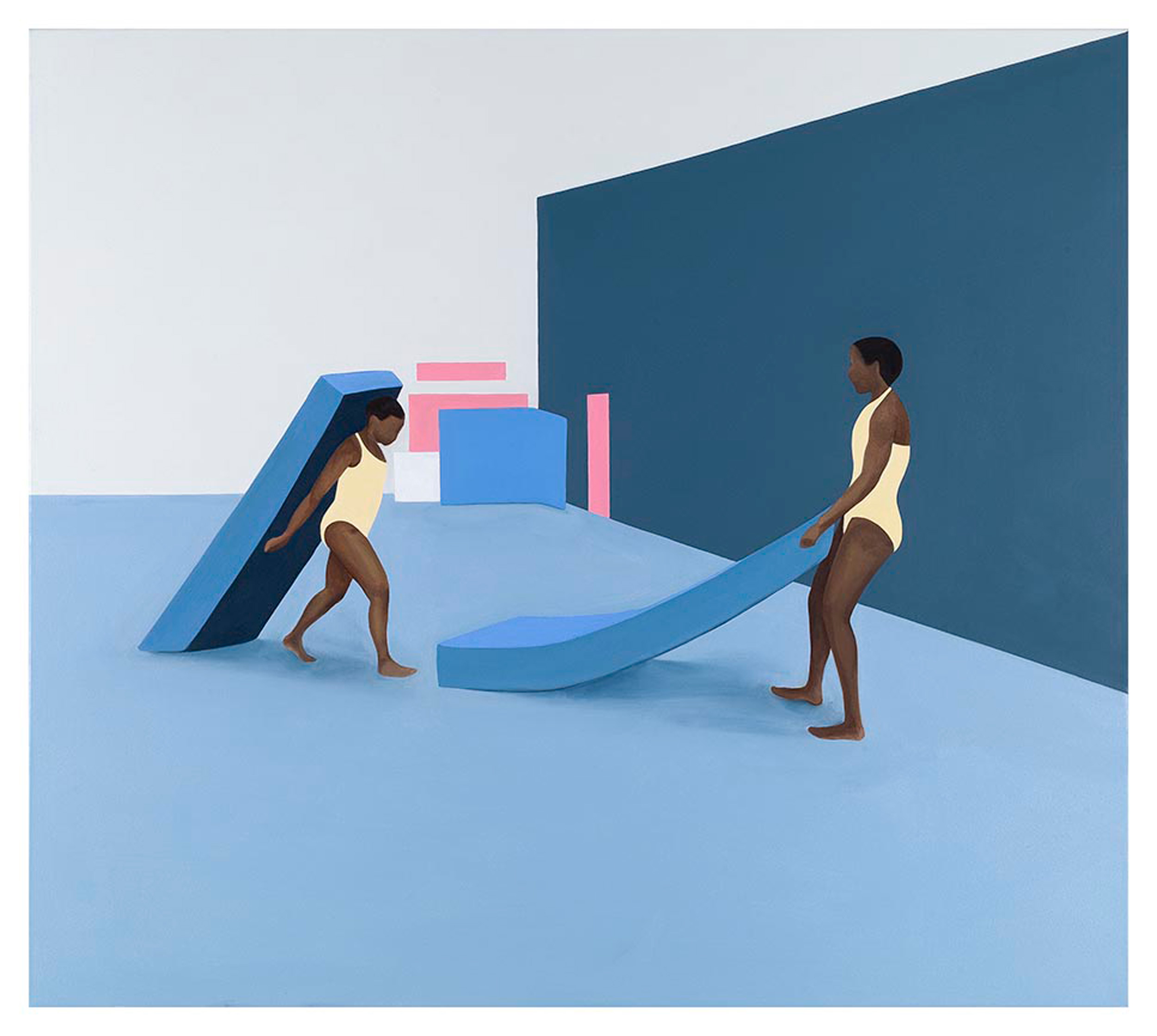 Artist Thenjiwe Niki Nkosi reveals—and defies—the white supremacist underpinnings of elite gymnastics