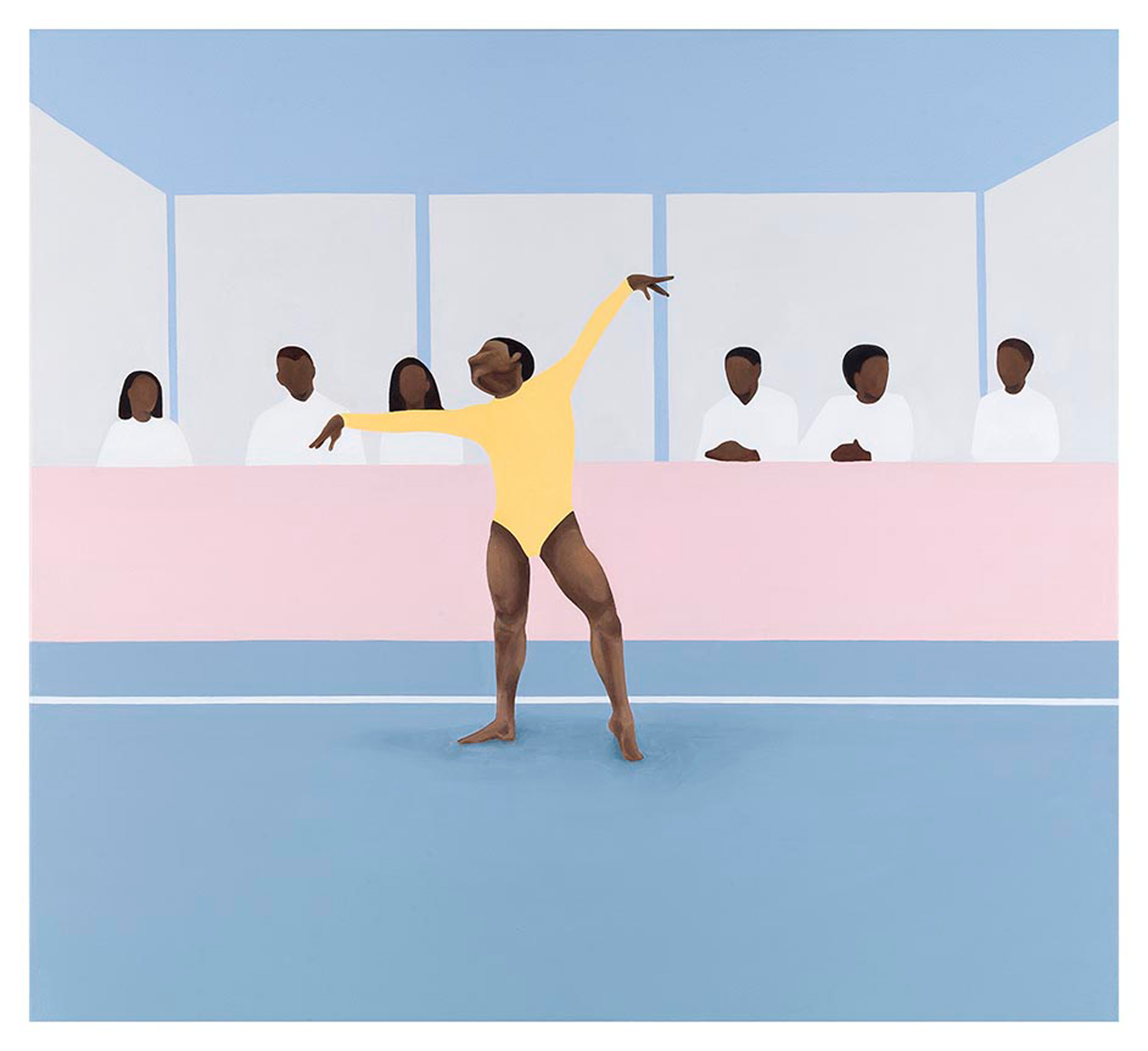 Artist Thenjiwe Niki Nkosi reveals—and defies—the white supremacist underpinnings of elite gymnastics