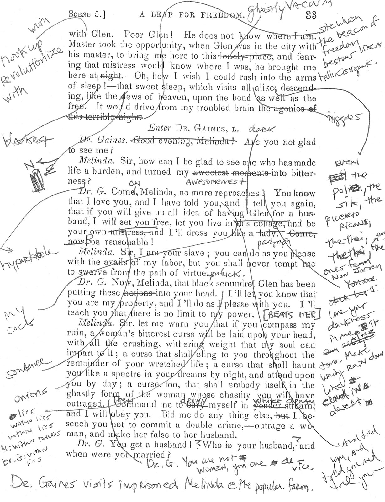 Pope.L layers performances and haunted places to question dominant historical narratives