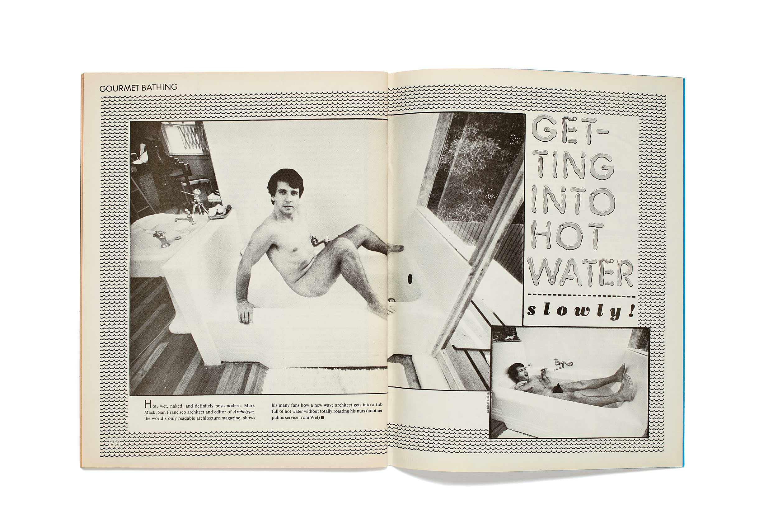 Dive into the waters of ‘Wet: The Magazine of Gourmet Bathing’