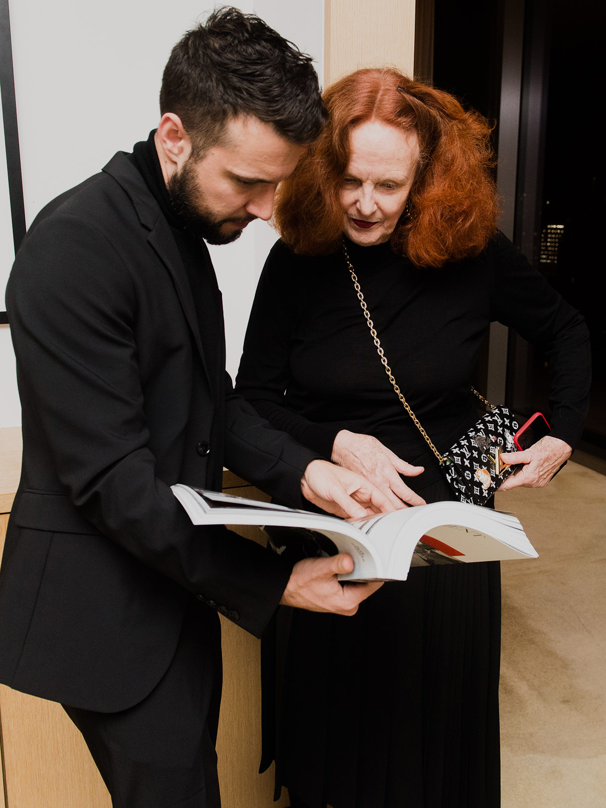 Grace Coddington, Marlon James, and Mario Sorrenti ring in the holiday season with Document and Public