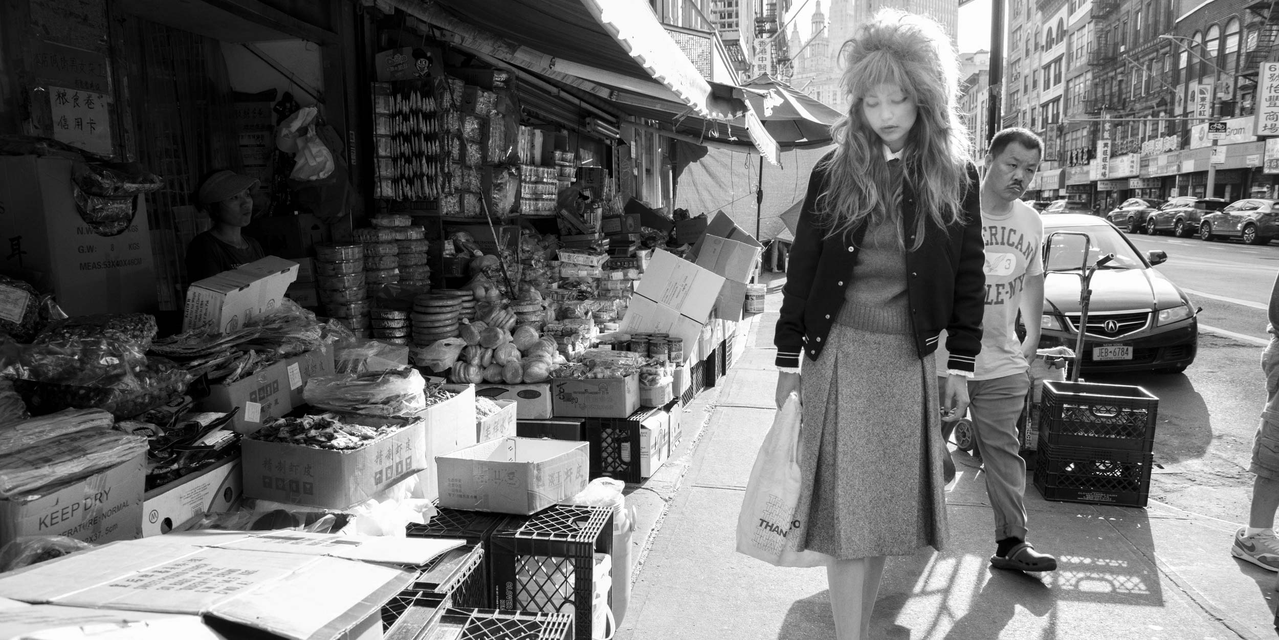 A retro stroll through Lower Manhattan, by Grace Coddington and Inez & Vinoodh