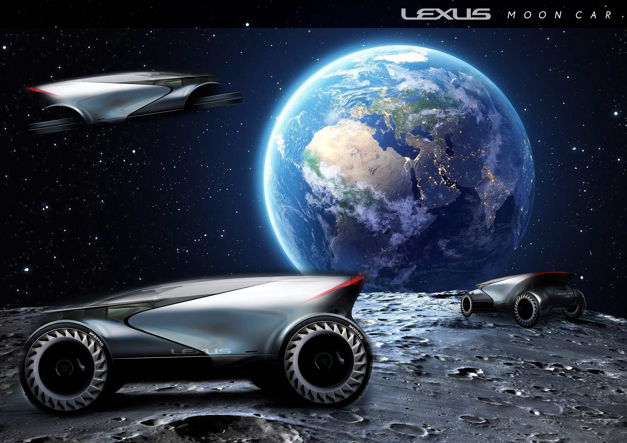 What will we drive on the moon? Lexus shows Document the future