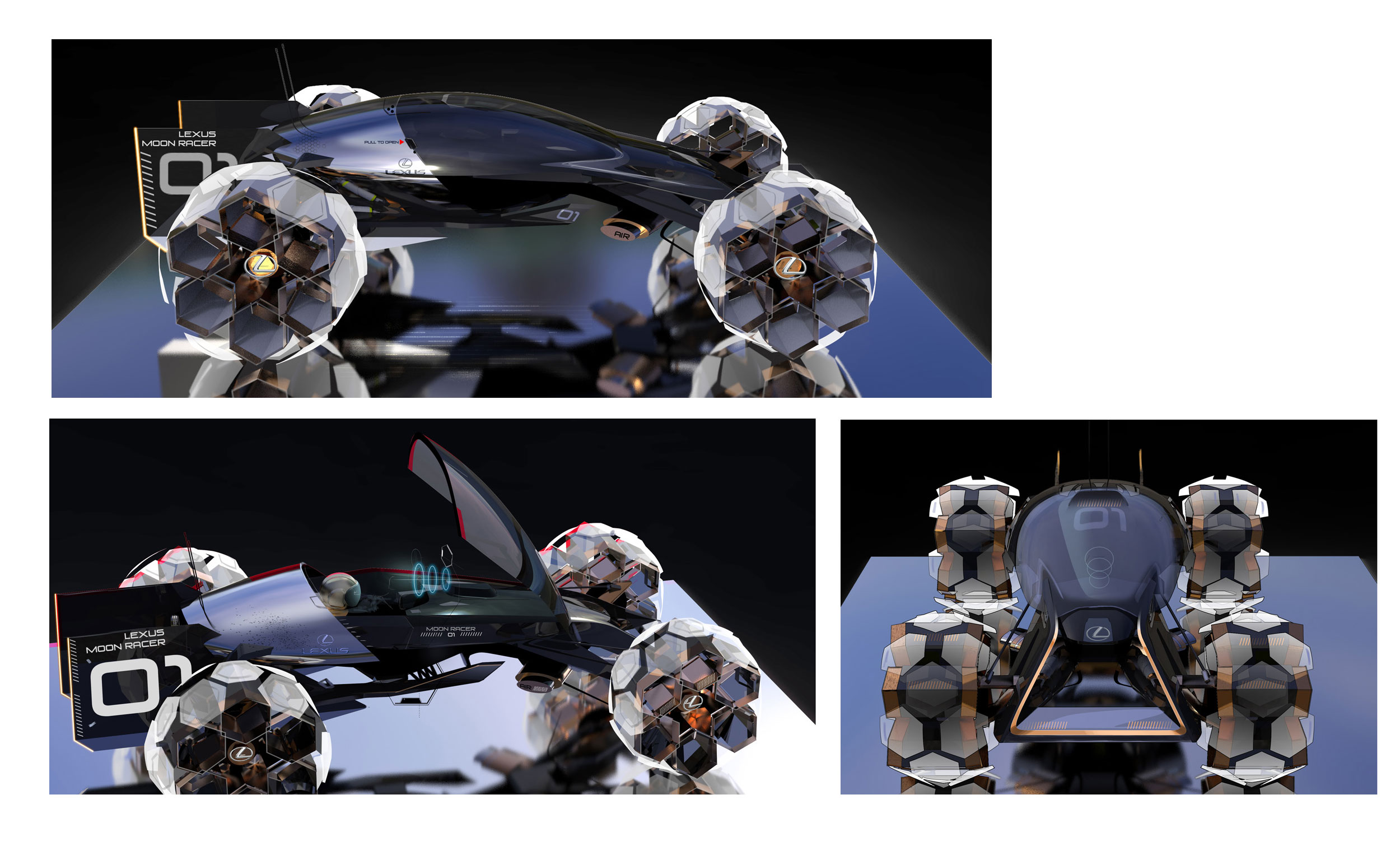What will we drive on the moon? Lexus shows Document the future