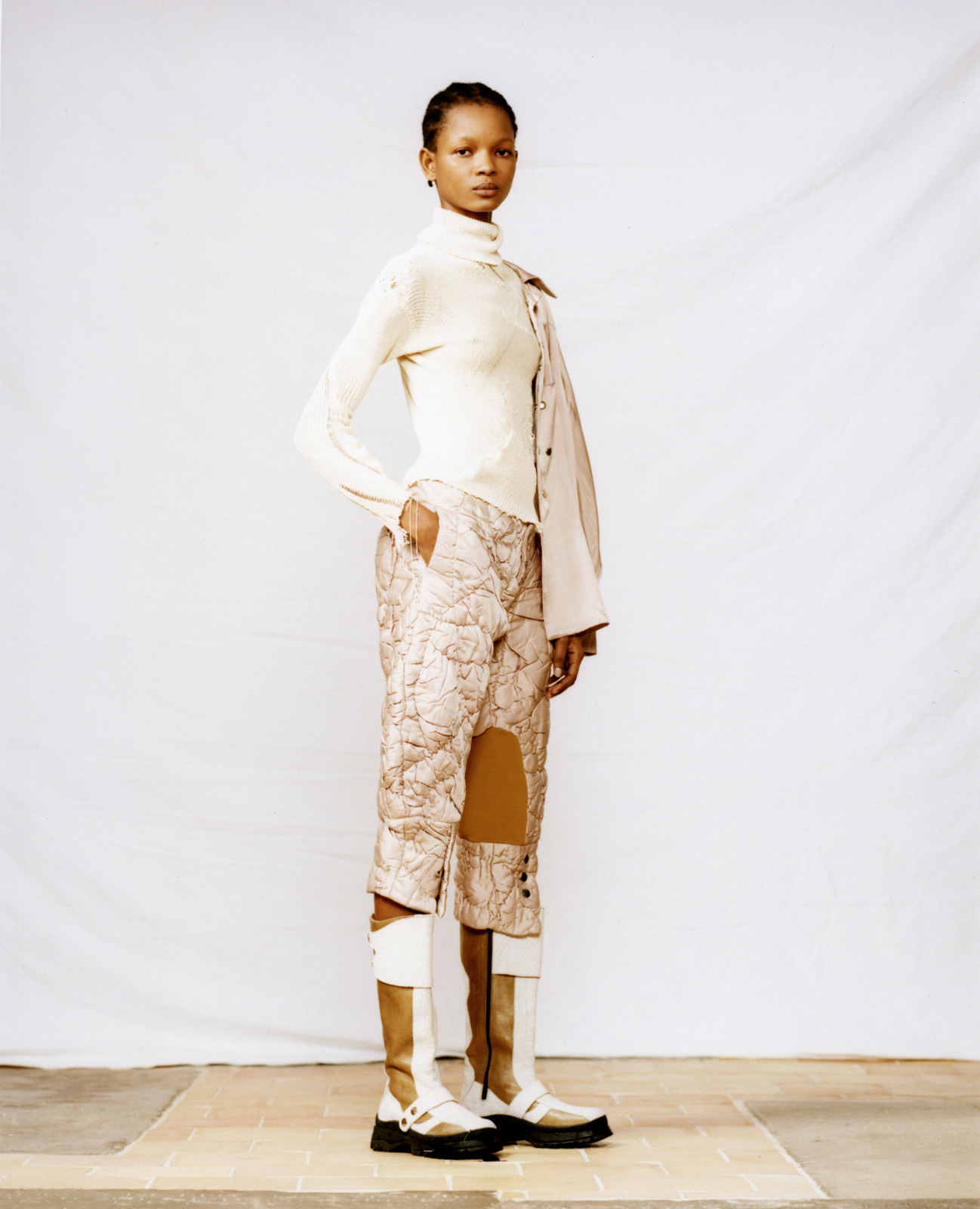 Kitty Garratt is crafting luxurious knitwear for a 21st century Joan of Arc